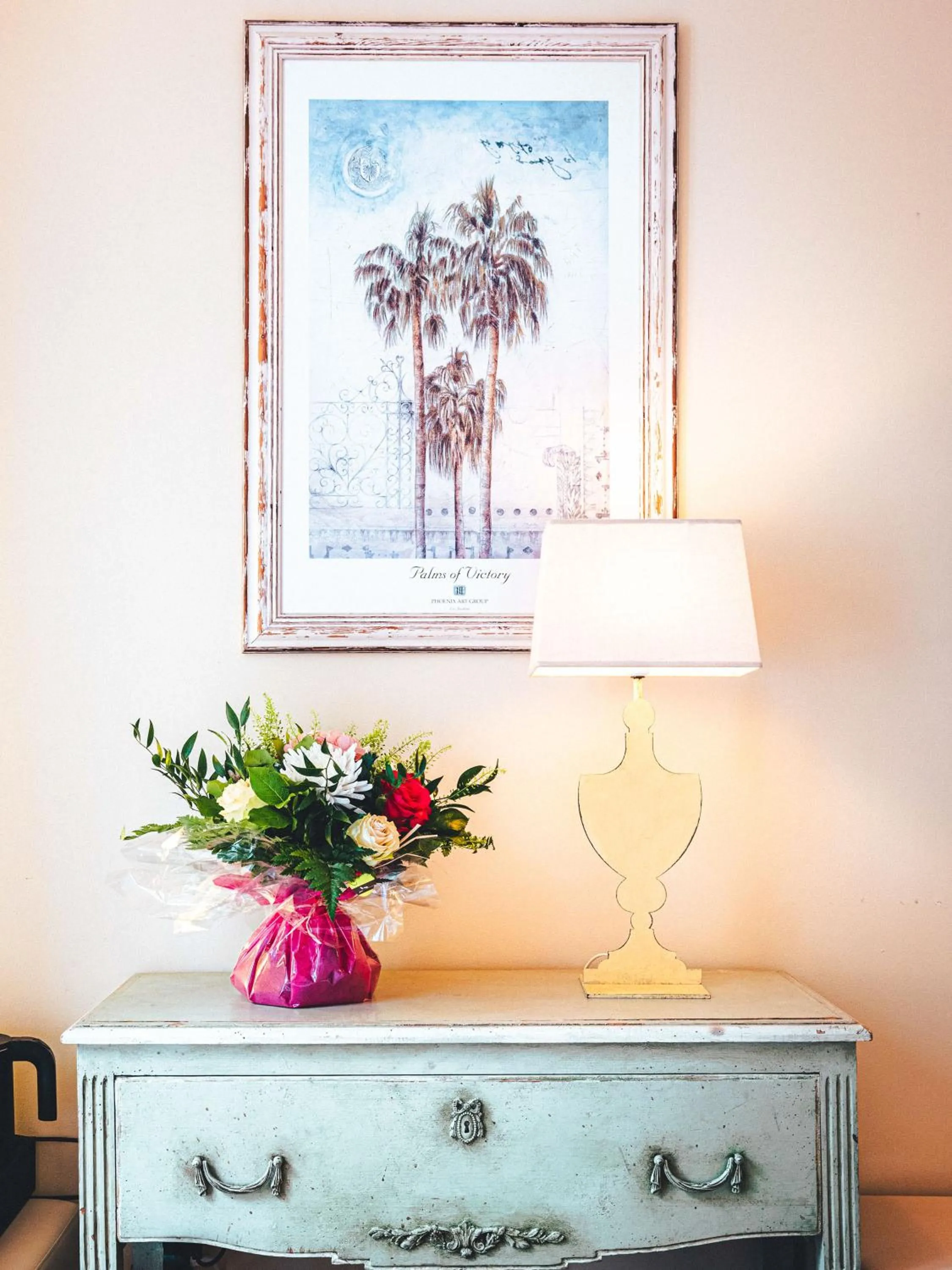 Decorative detail in Le Suffren Hôtel