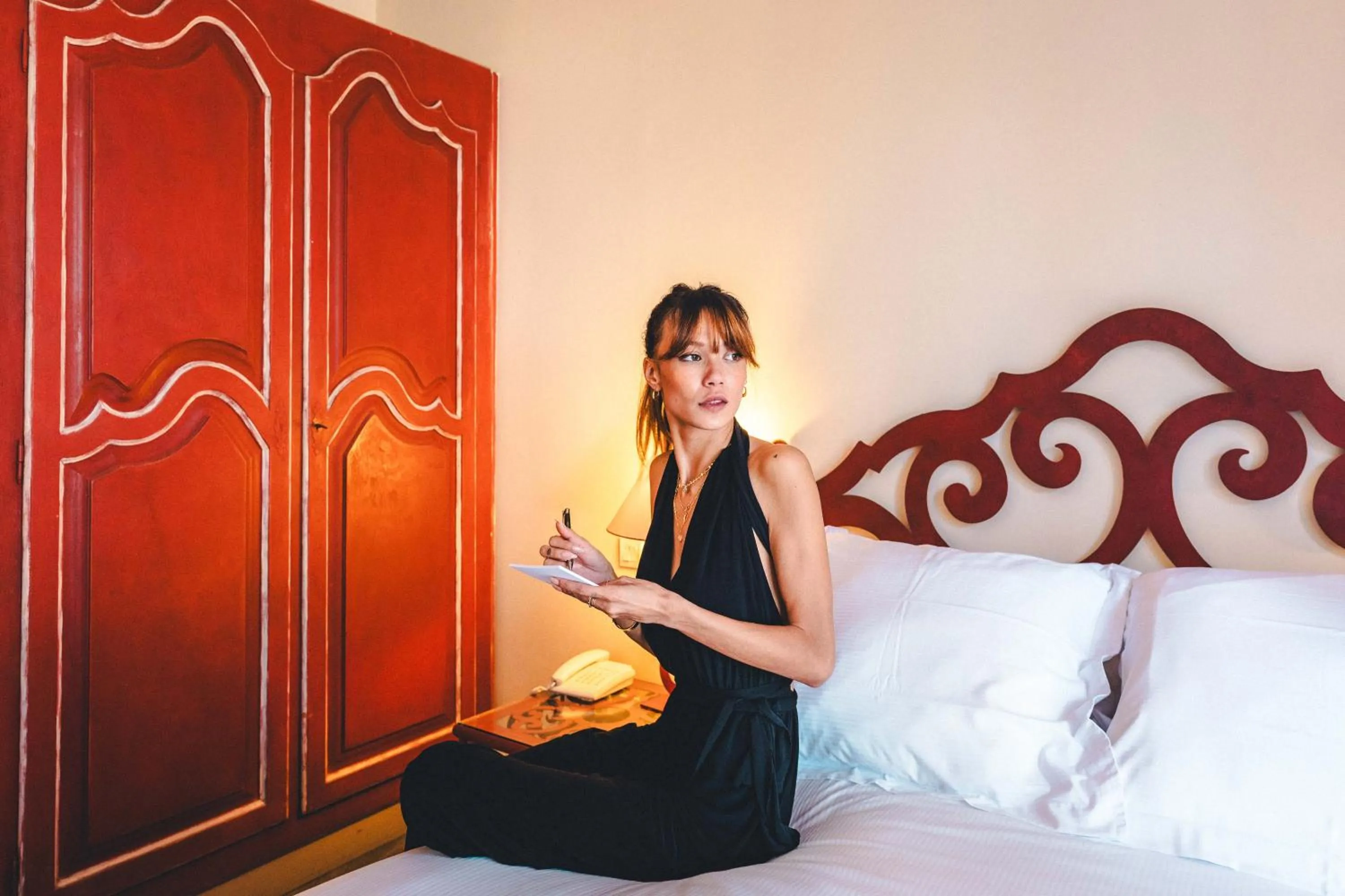 Bedroom in Le Suffren Hôtel