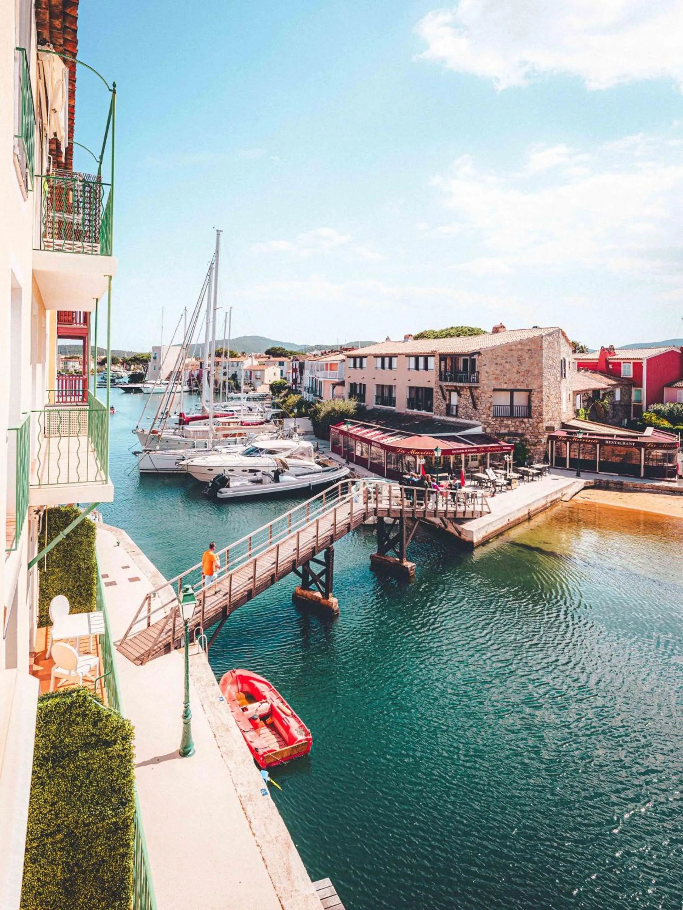 River view in Le Suffren Hôtel