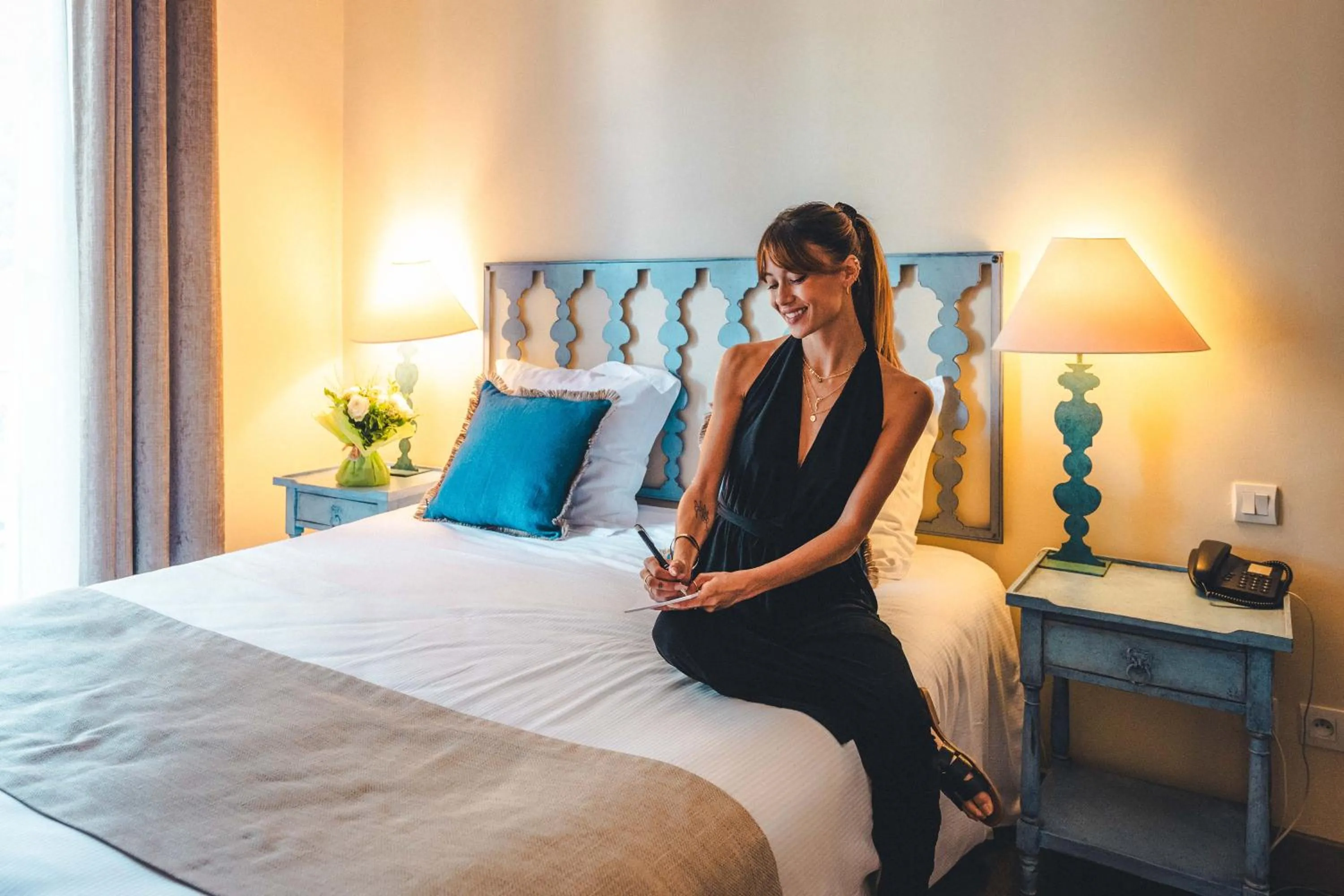 Bedroom in Le Suffren Hôtel