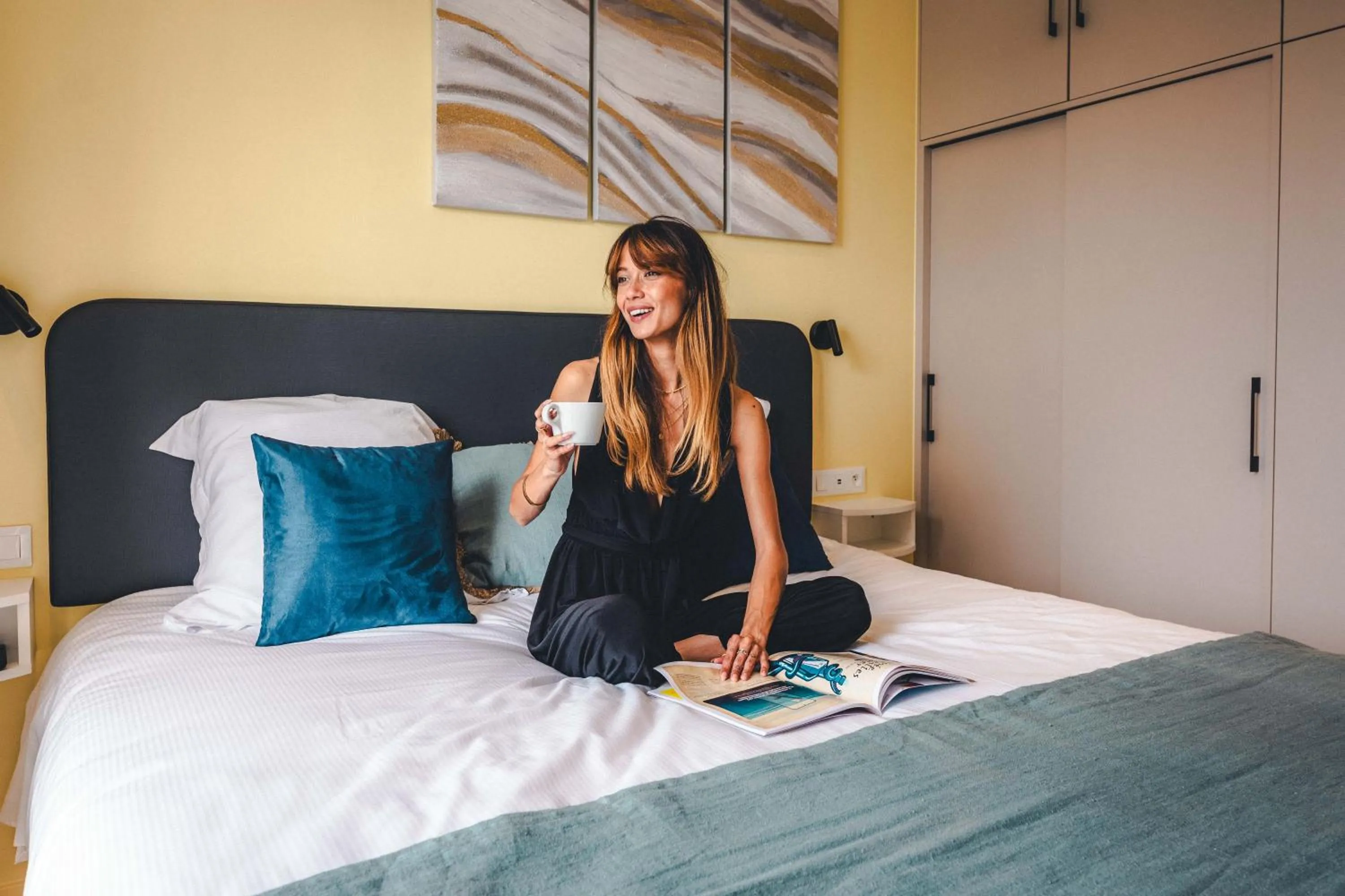 Bedroom in Le Suffren Hôtel