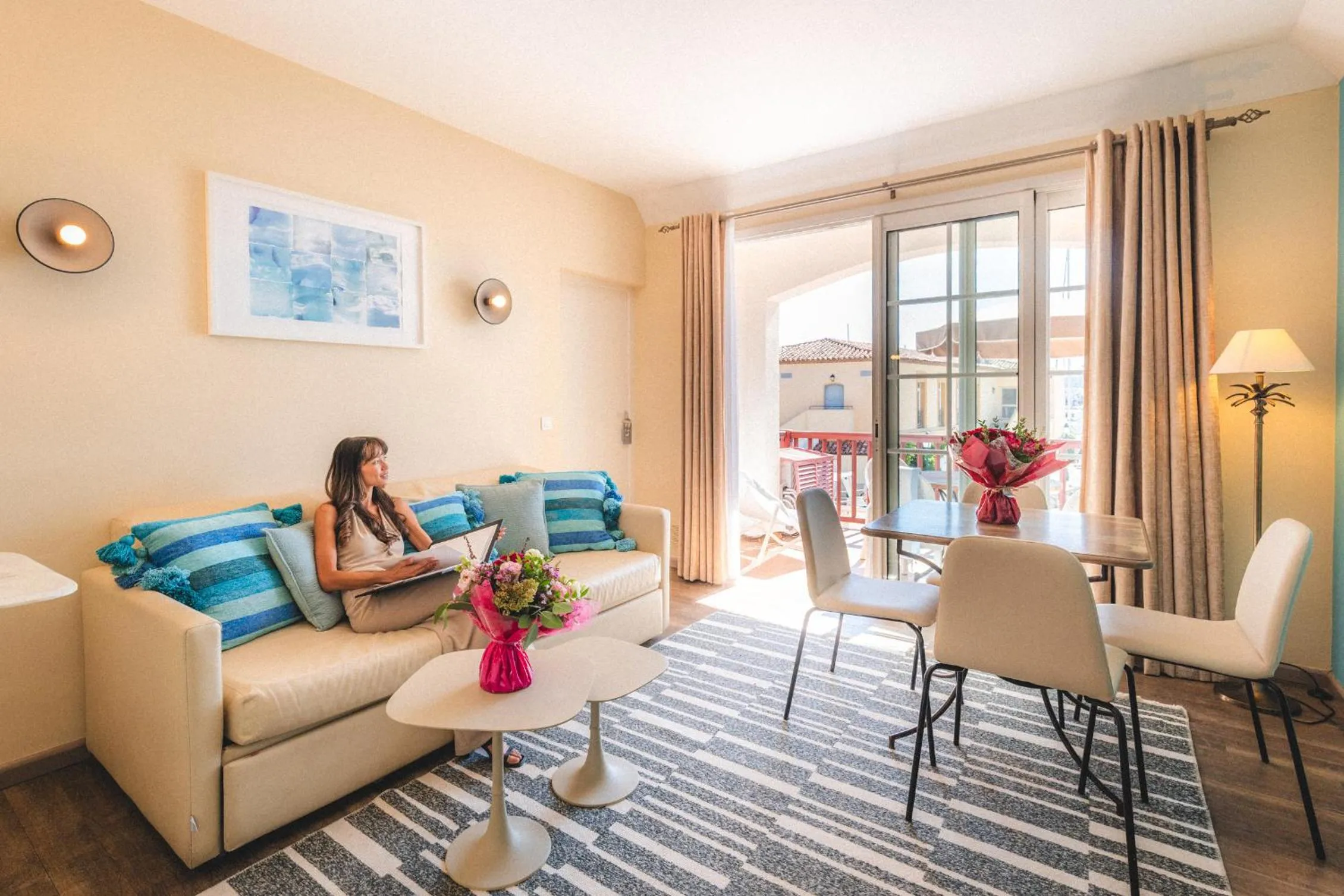 Bedroom in Le Suffren Hôtel