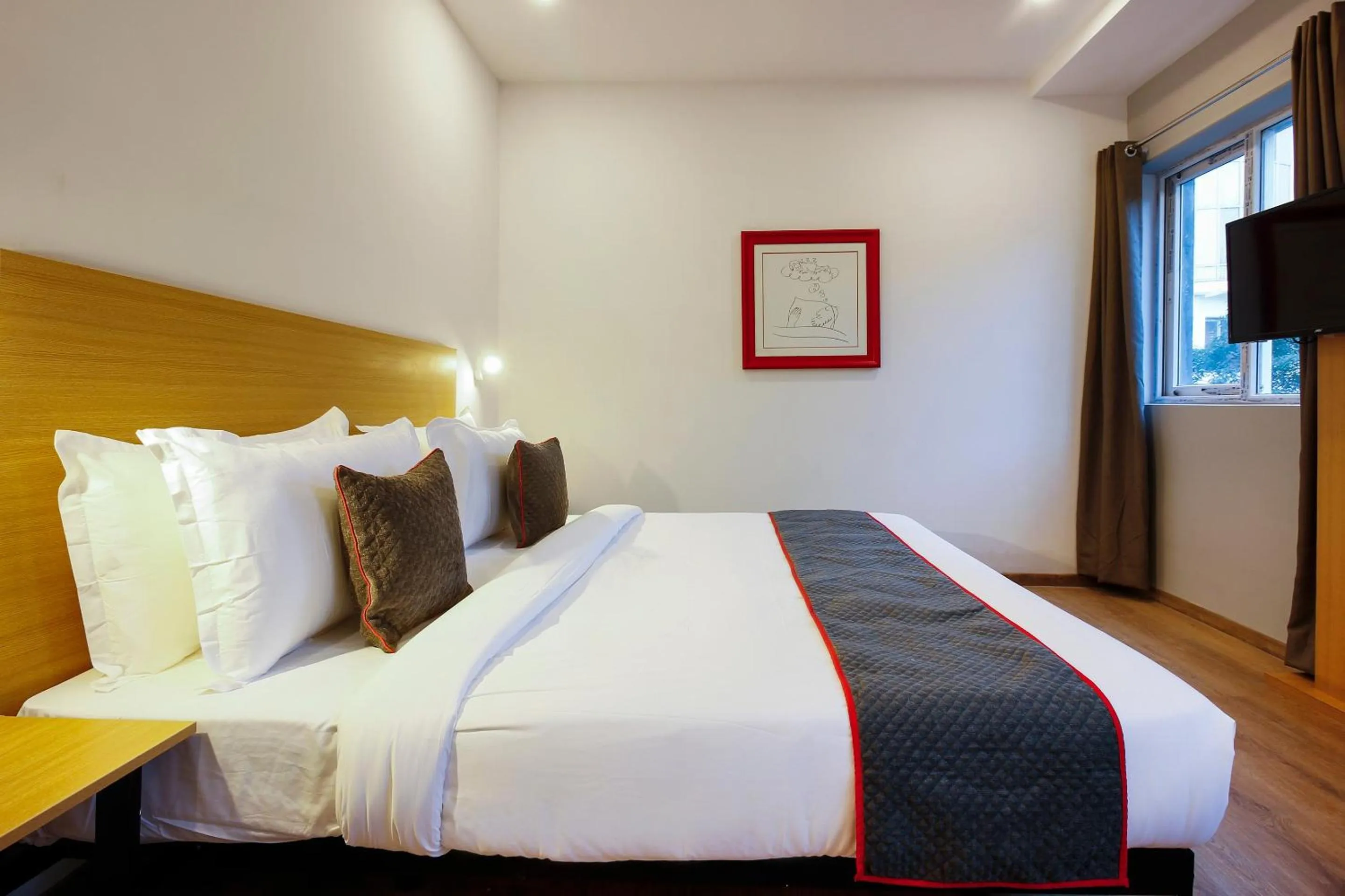 Bedroom, Bed in Super Townhouse RCC Elite