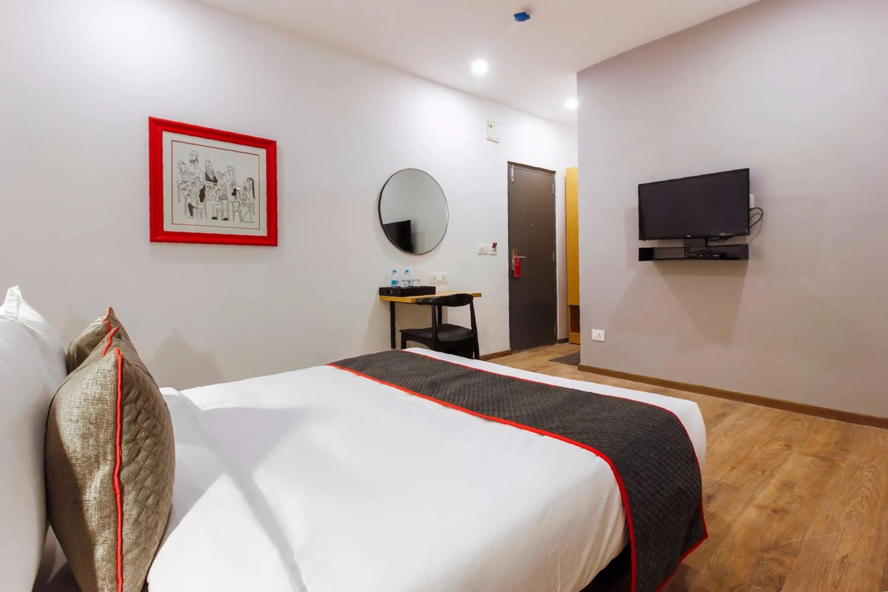 Bedroom, Bed in Super Townhouse RCC Elite