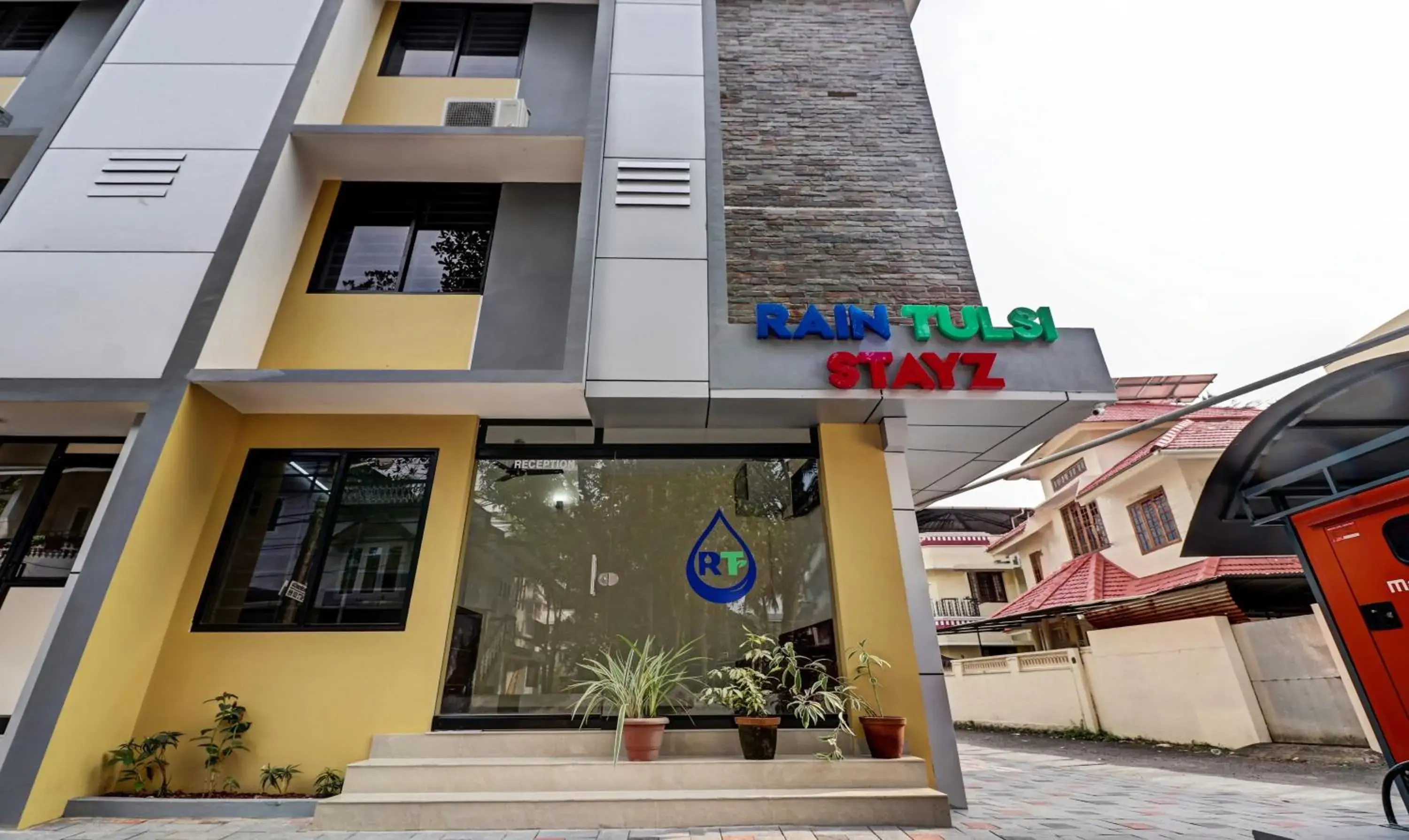 Facade/entrance in Itsy Hotels Rain Tulsi Stayz, Palarivattom Junction Facade/entrance in Itsy Hotels Rain Tulsi Stayz, Palarivattom Junction