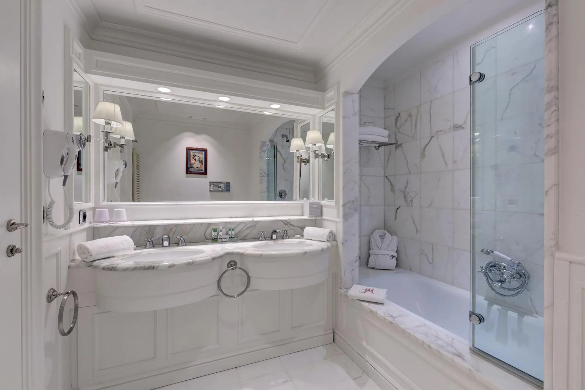 Bathroom in Grand Hôtel des Alpes