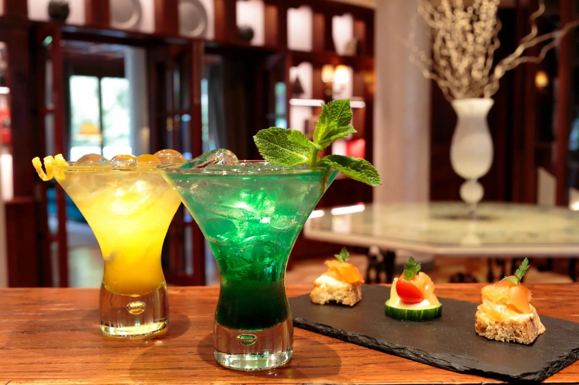 Drinks in Grand Hôtel des Alpes