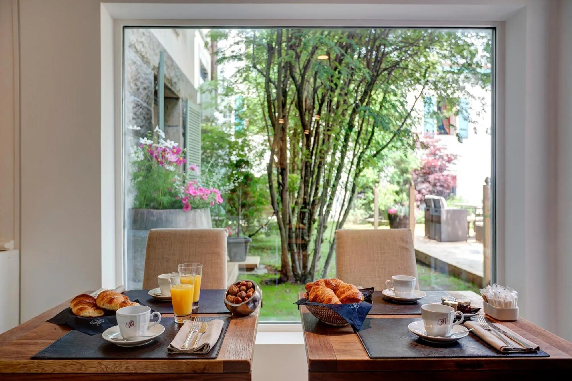 Breakfast in Grand Hôtel des Alpes