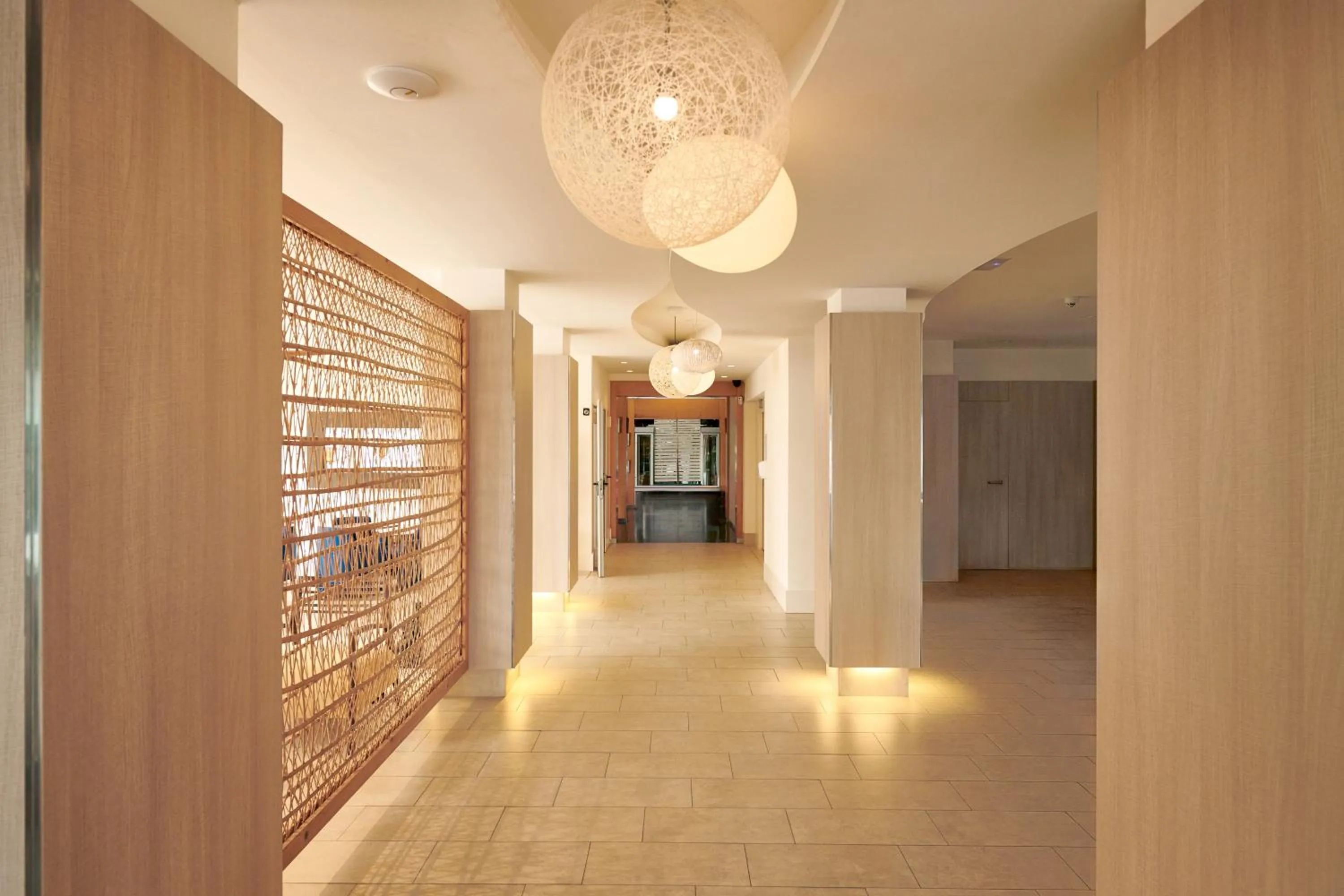 Lobby or reception in Checkin Blanes