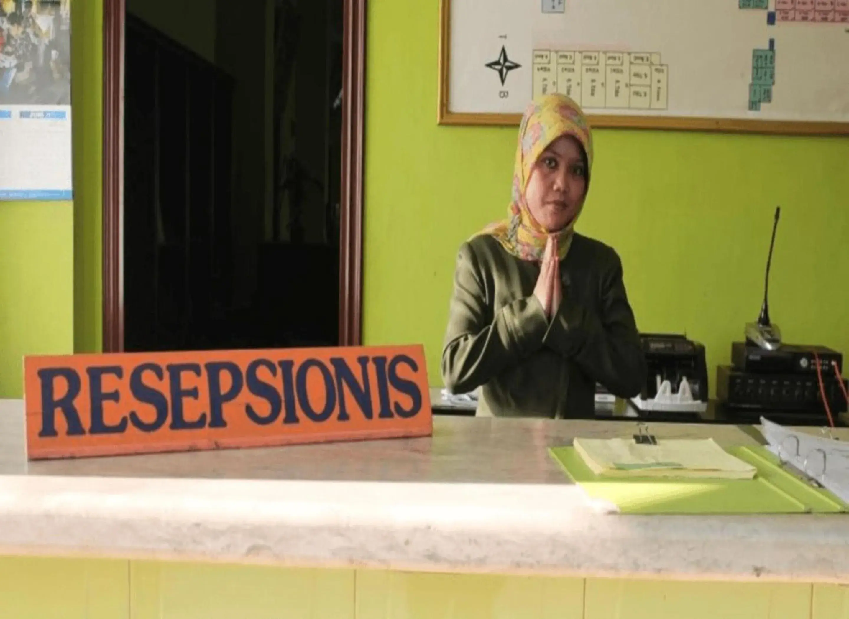 Lobby or reception in Cantik Hotel Lobby or reception in Cantik Hotel