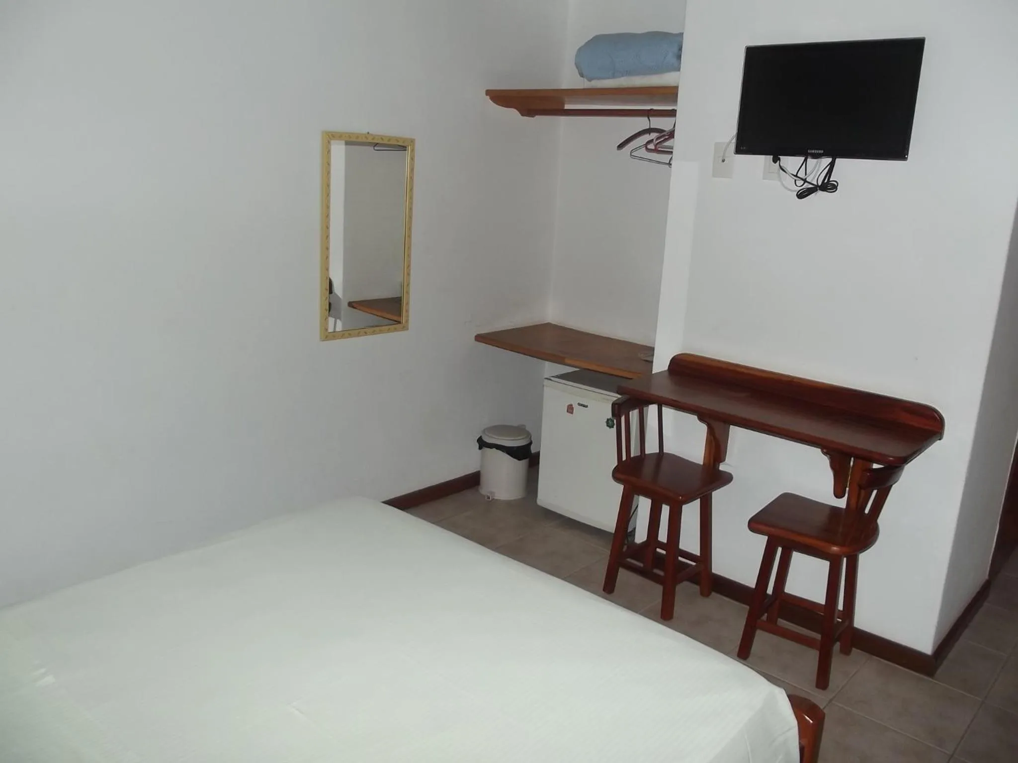 Bed in Pousada Flats Paguru