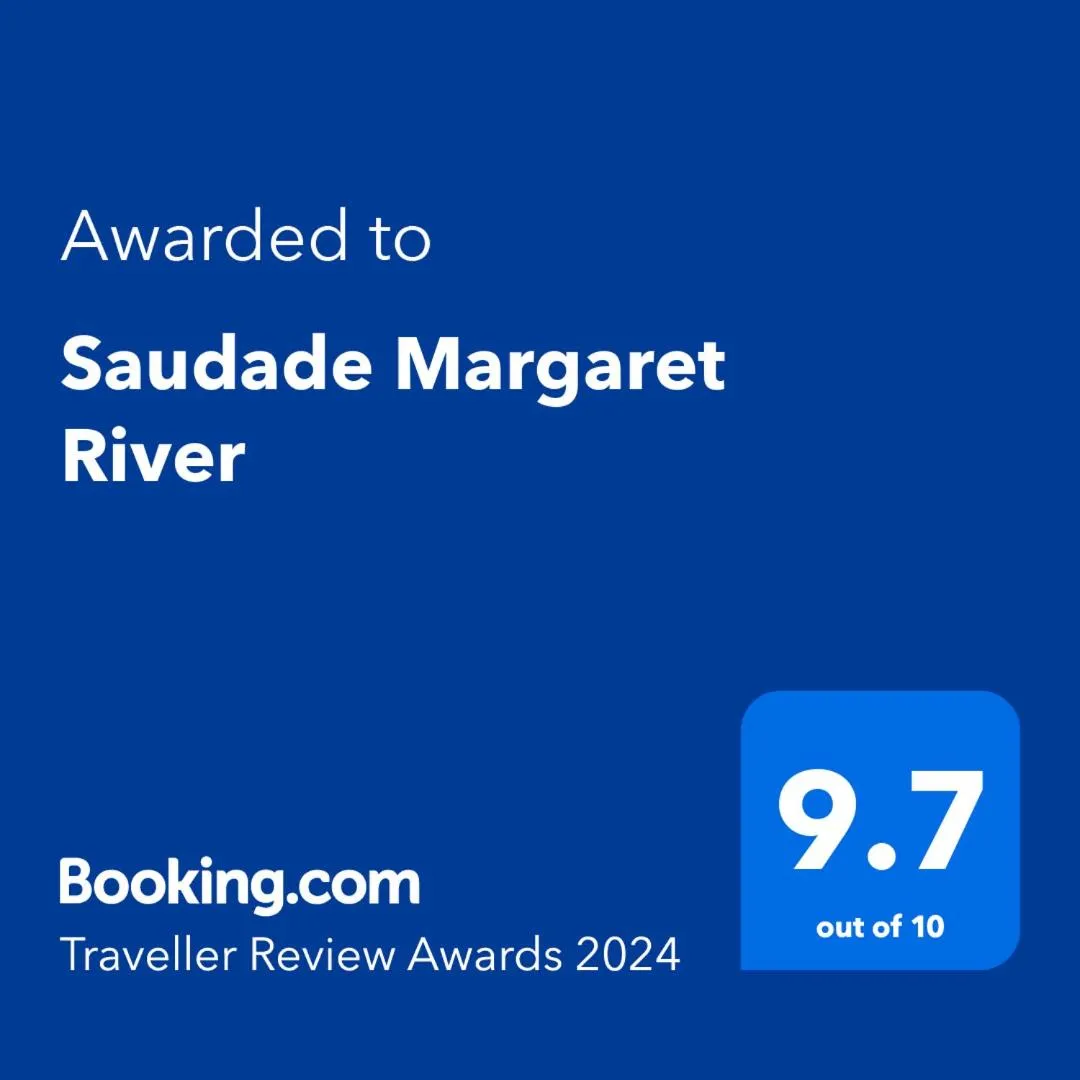 Certificate/Award in Saudade Margaret River