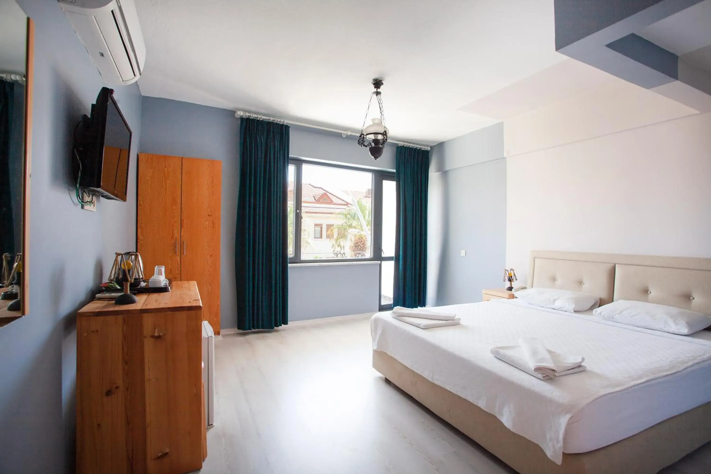 Bedroom in Zephyros City Otel Bedroom in Zephyros City Otel