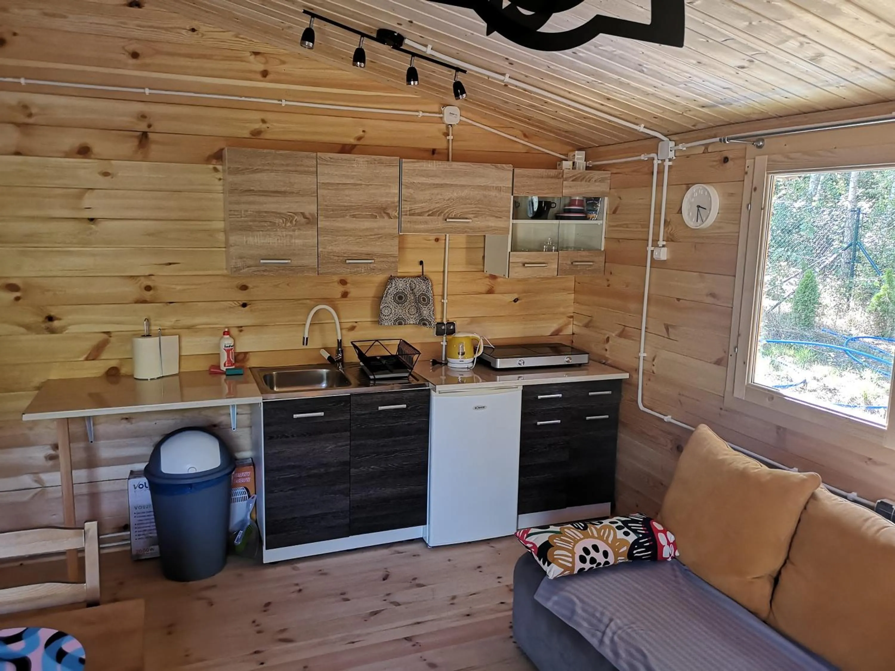 Kitchen or kitchenette in Leśny Zaułek