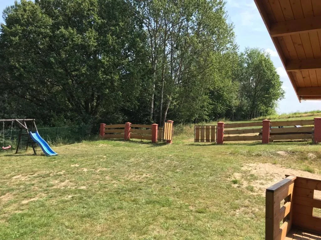 Children play ground in Leśny Zaułek