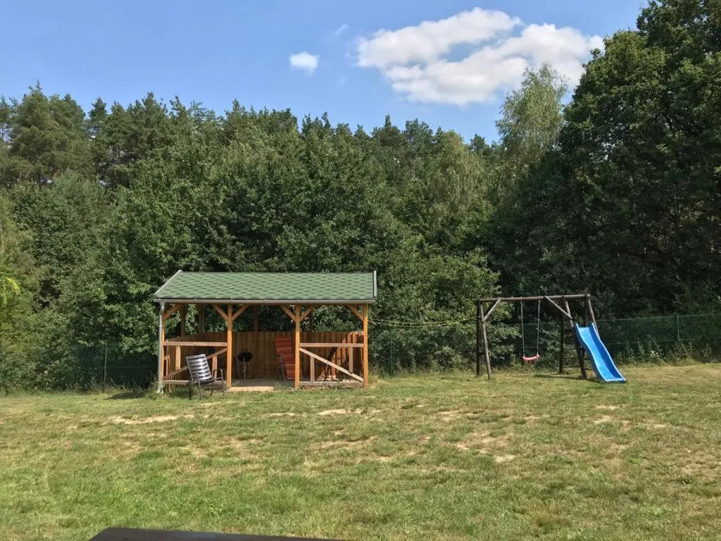 Children play ground in Leśny Zaułek