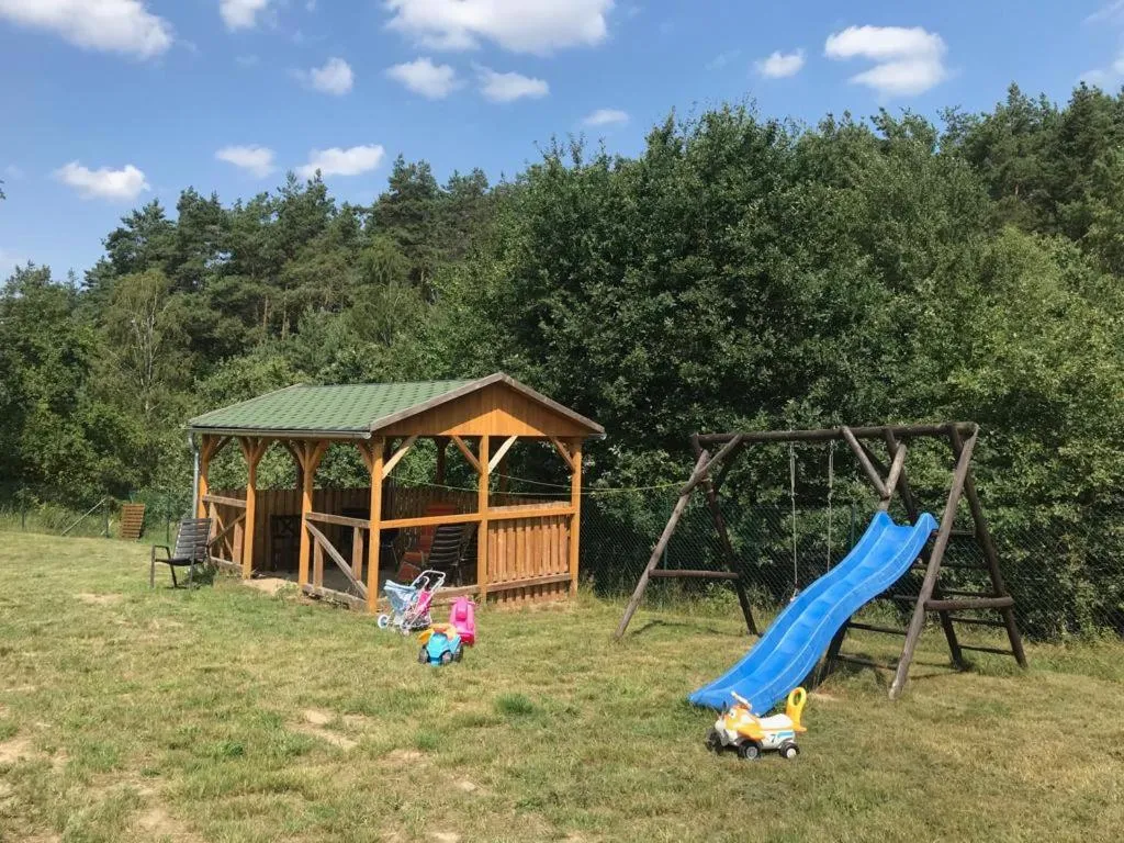 Children play ground in Leśny Zaułek