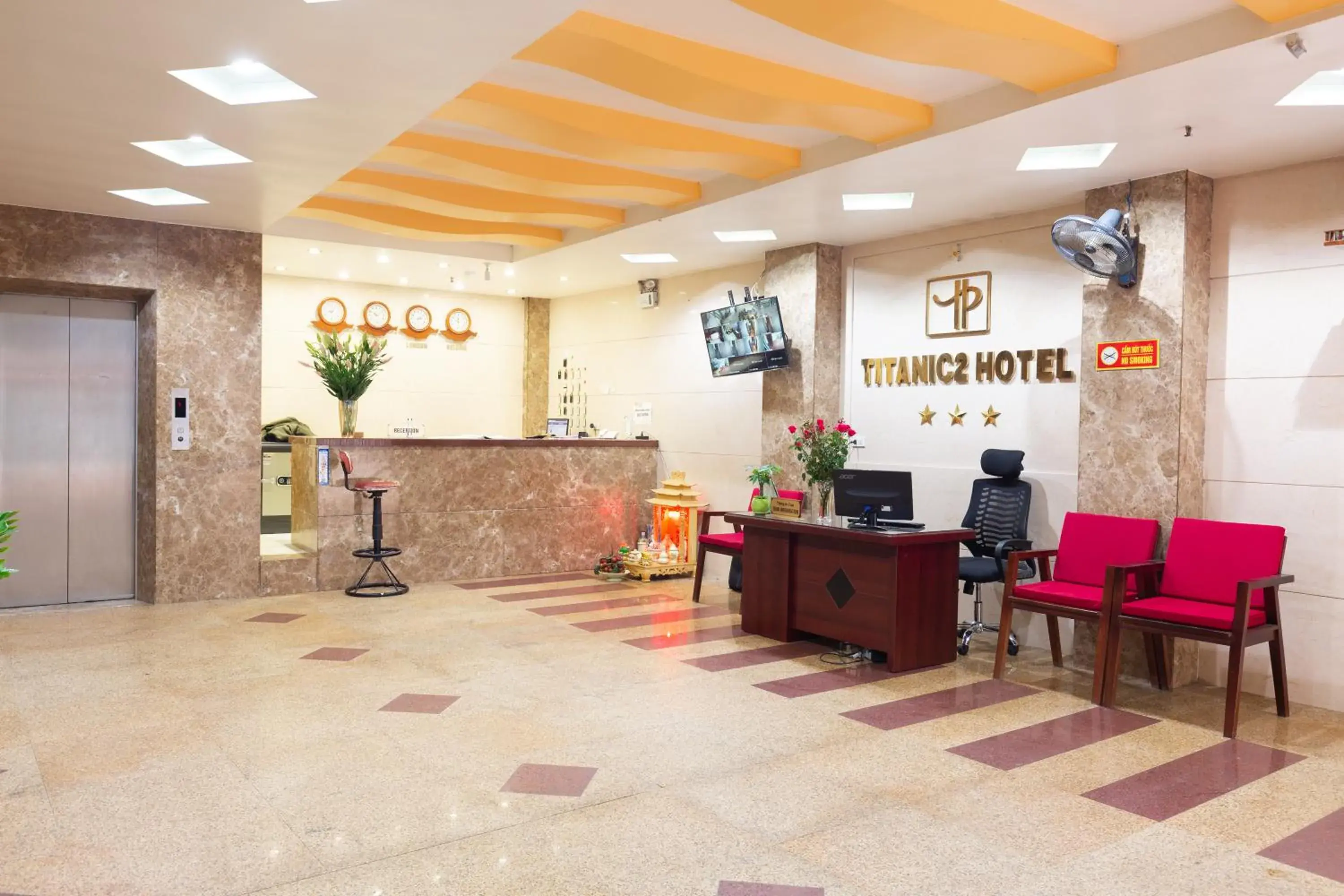 Lobby or reception in Titanic 2 Hotel Lobby or reception in Titanic 2 Hotel