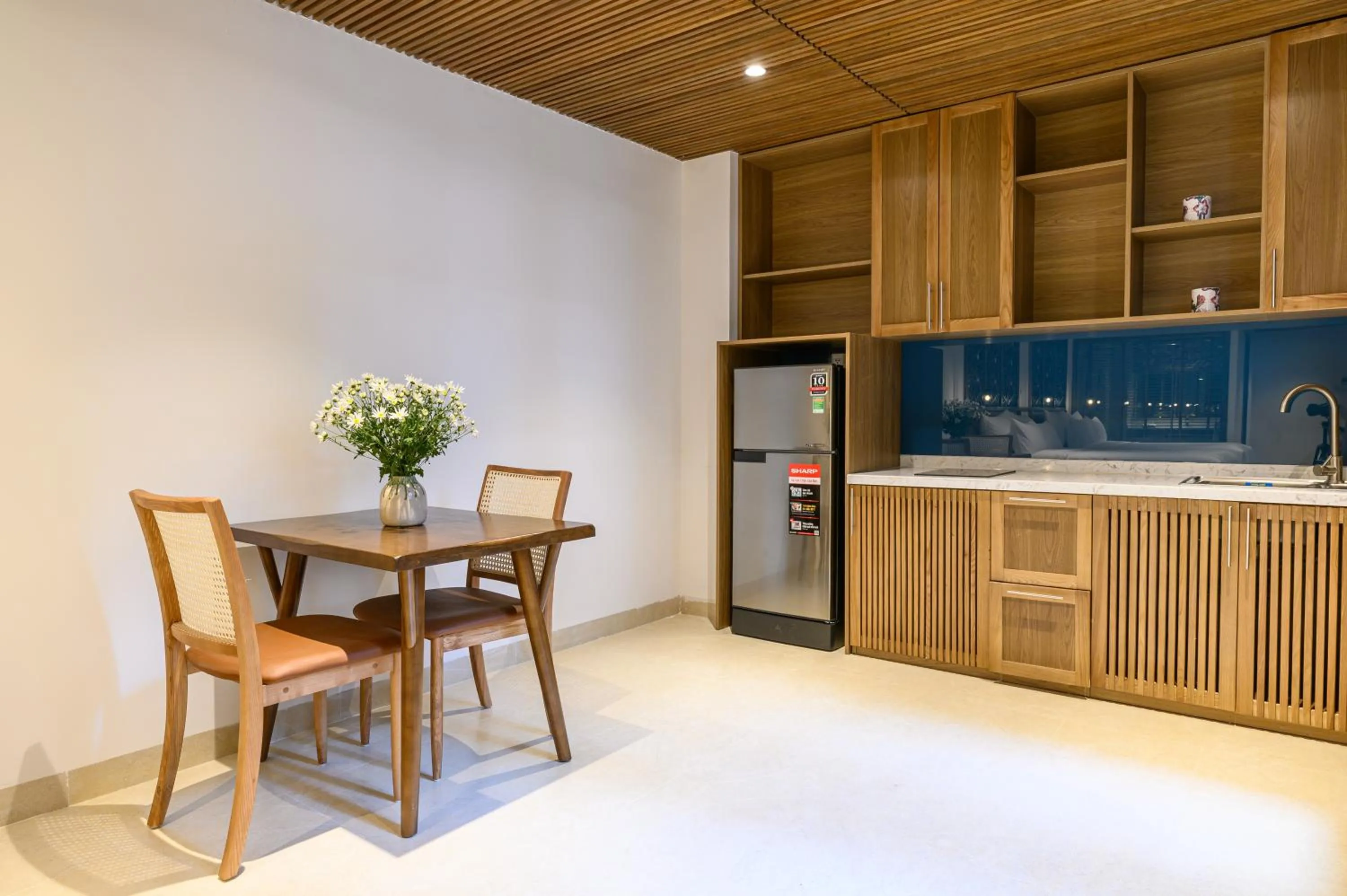 Kitchen or kitchenette in Daisy Boutique Hotel