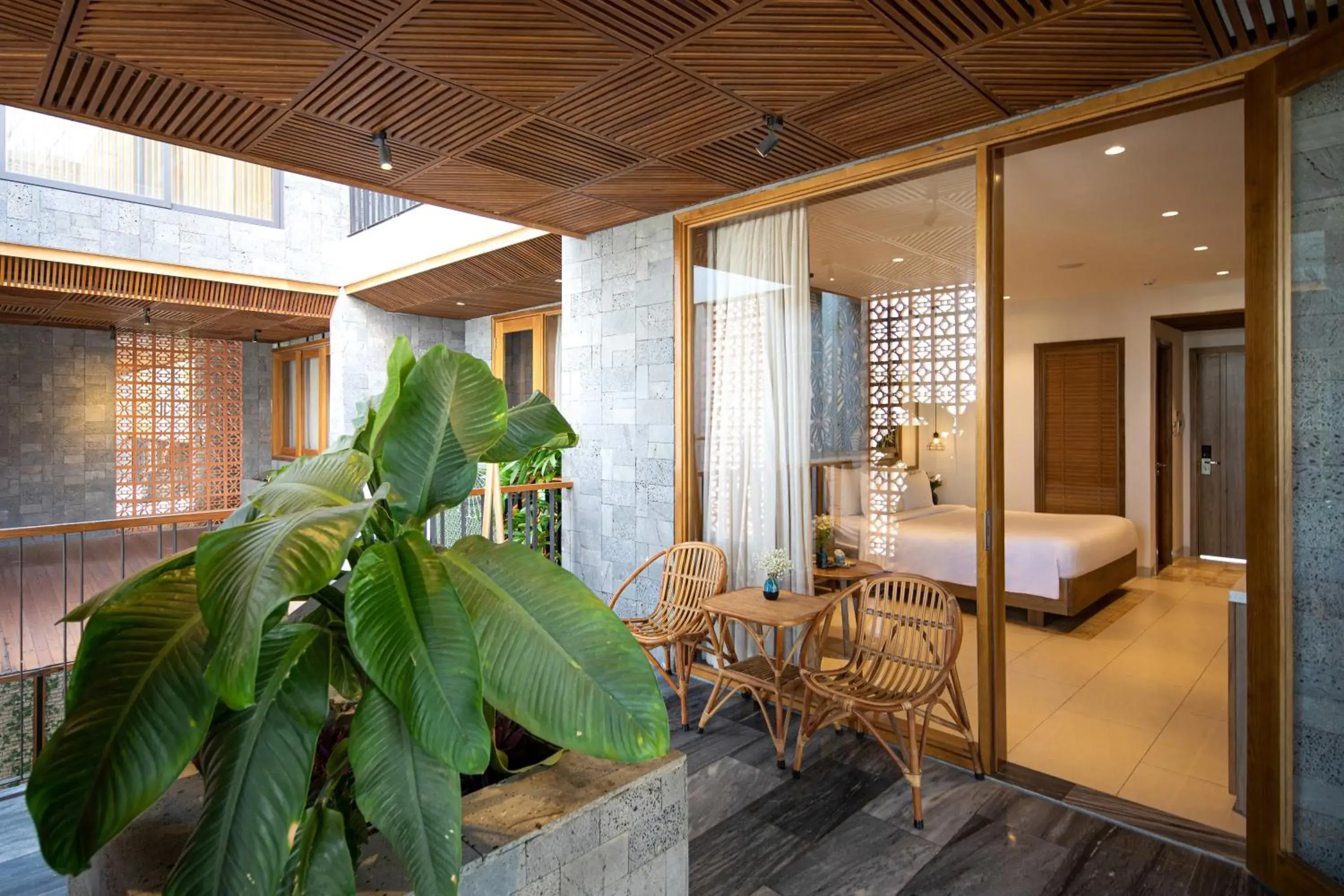 Studio Double Room with Balcony and Garden View in Daisy Boutique Hotel Studio Double Room with Balcony and Garden View in Daisy Boutique Hotel