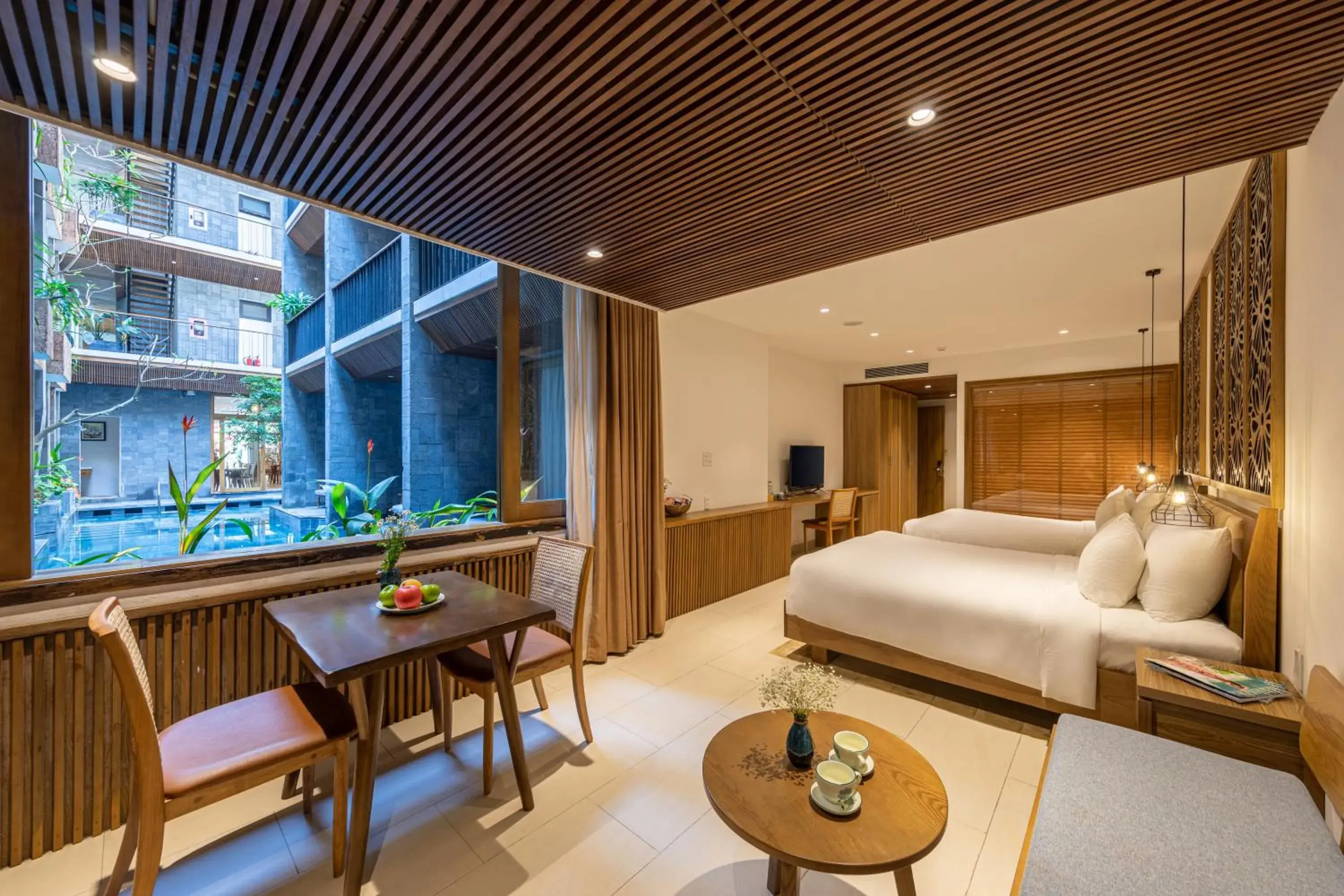 Family Studio Suite with Pool View in Daisy Boutique Hotel Family Studio Suite with Pool View in Daisy Boutique Hotel