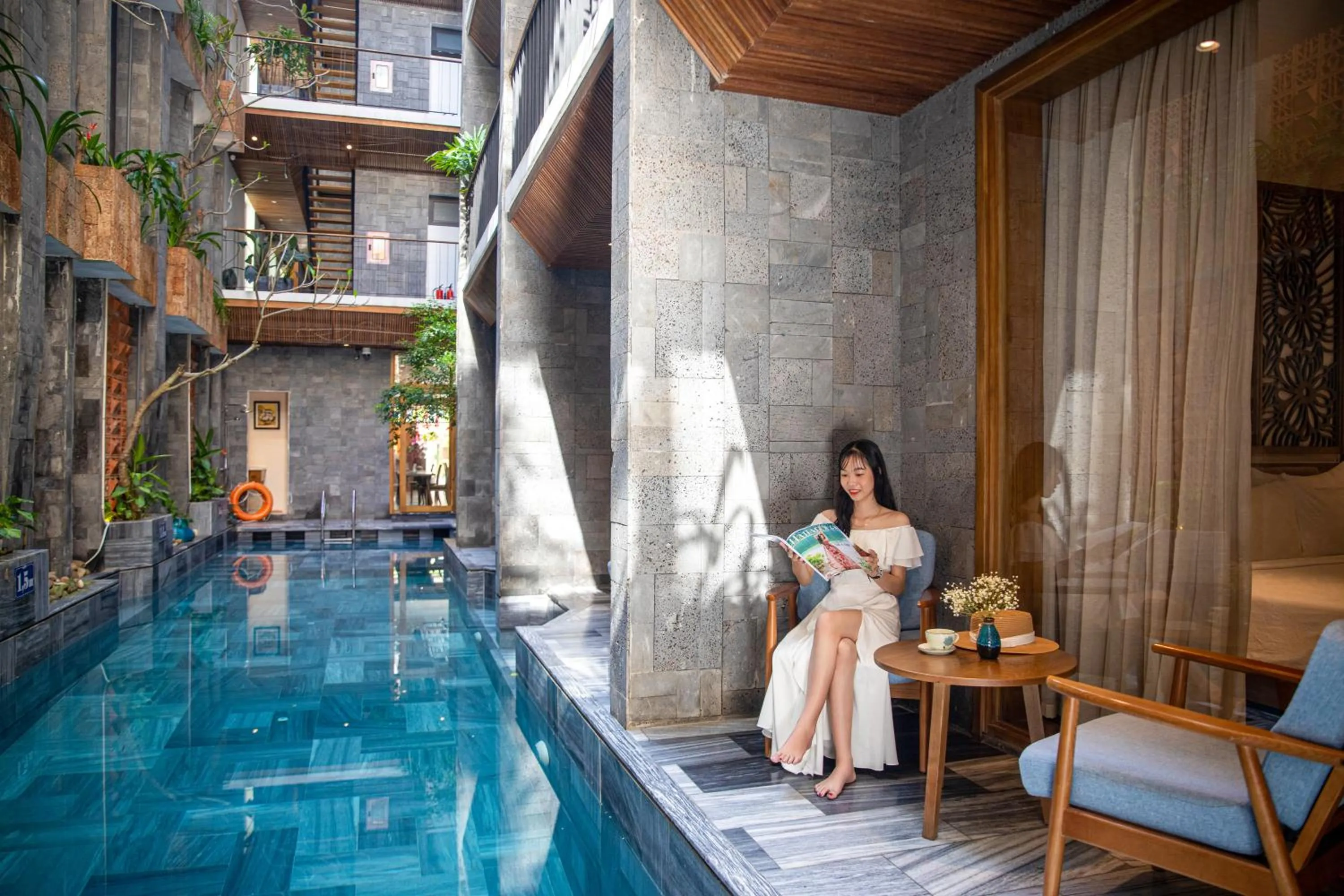 Balcony/Terrace in Daisy Boutique Hotel