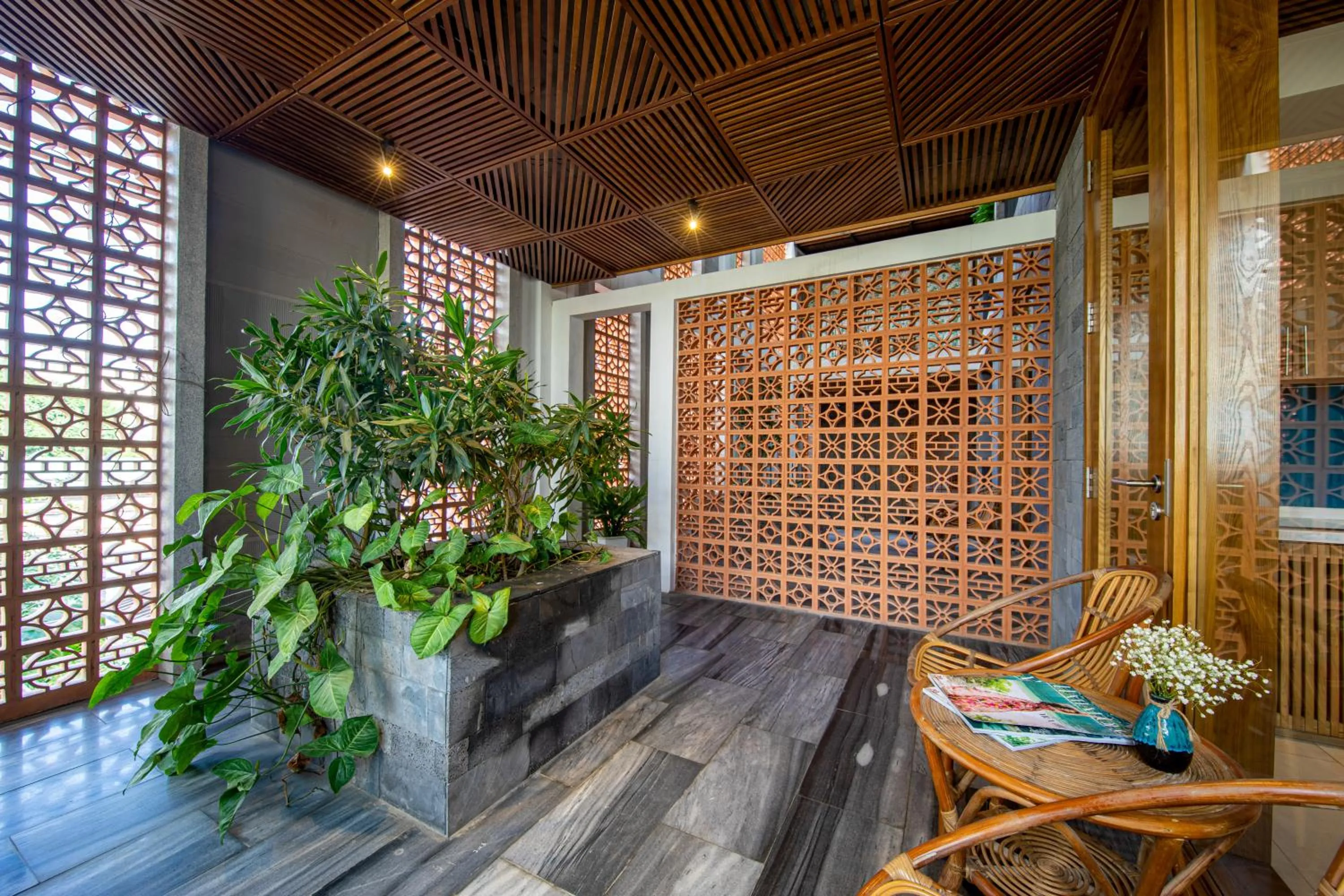 Balcony/Terrace in Daisy Boutique Hotel