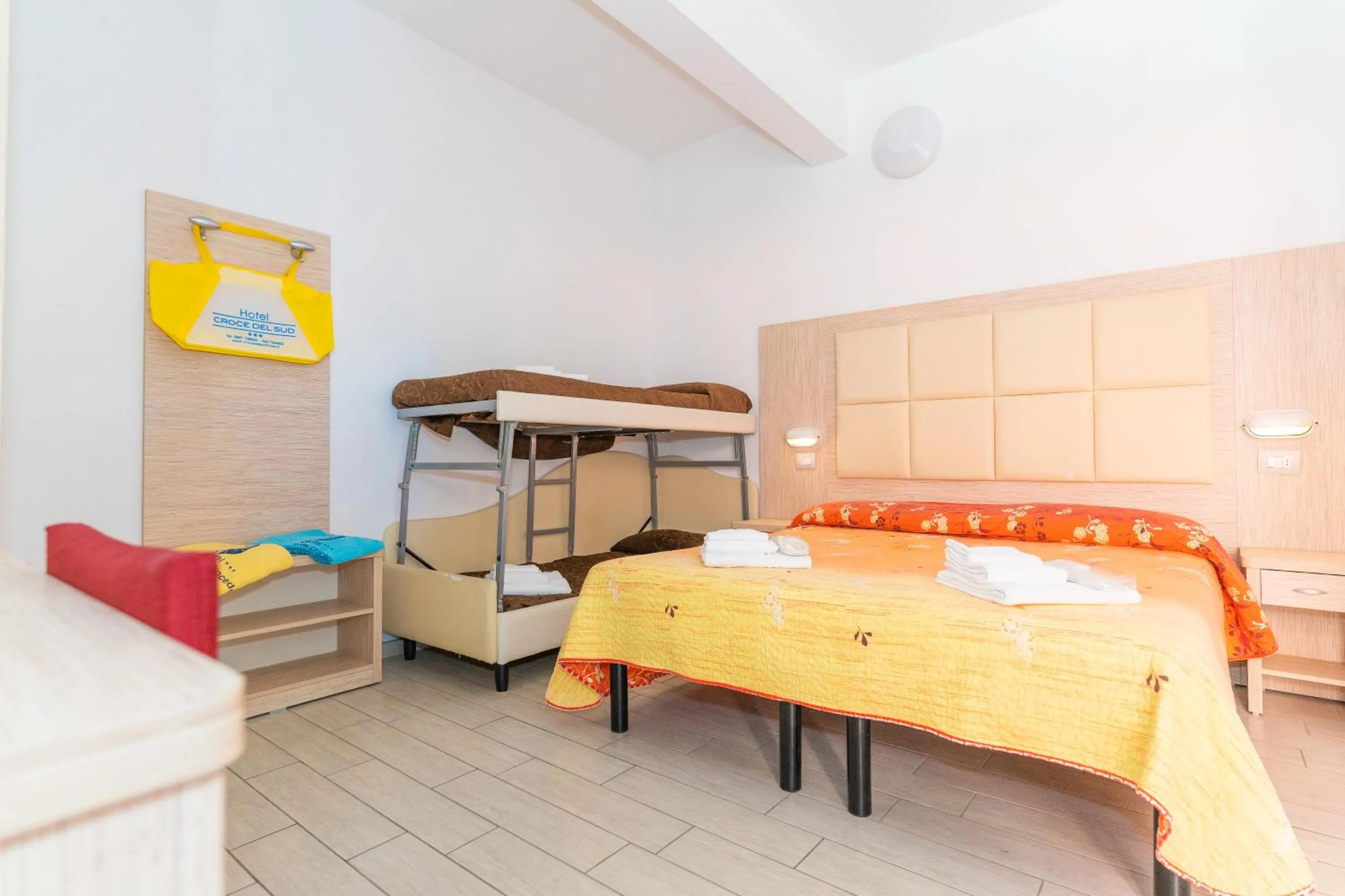 Bed in Hotel Croce Del Sud