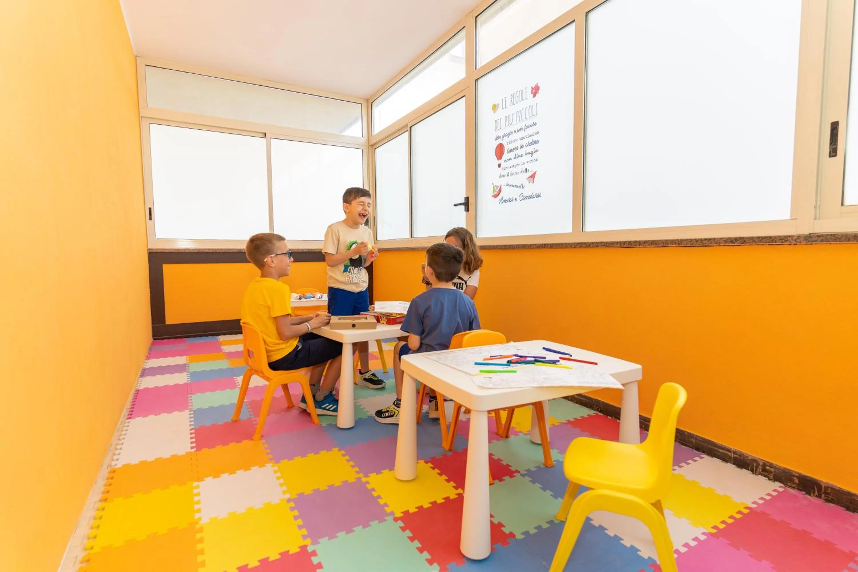 children in Hotel Croce Del Sud