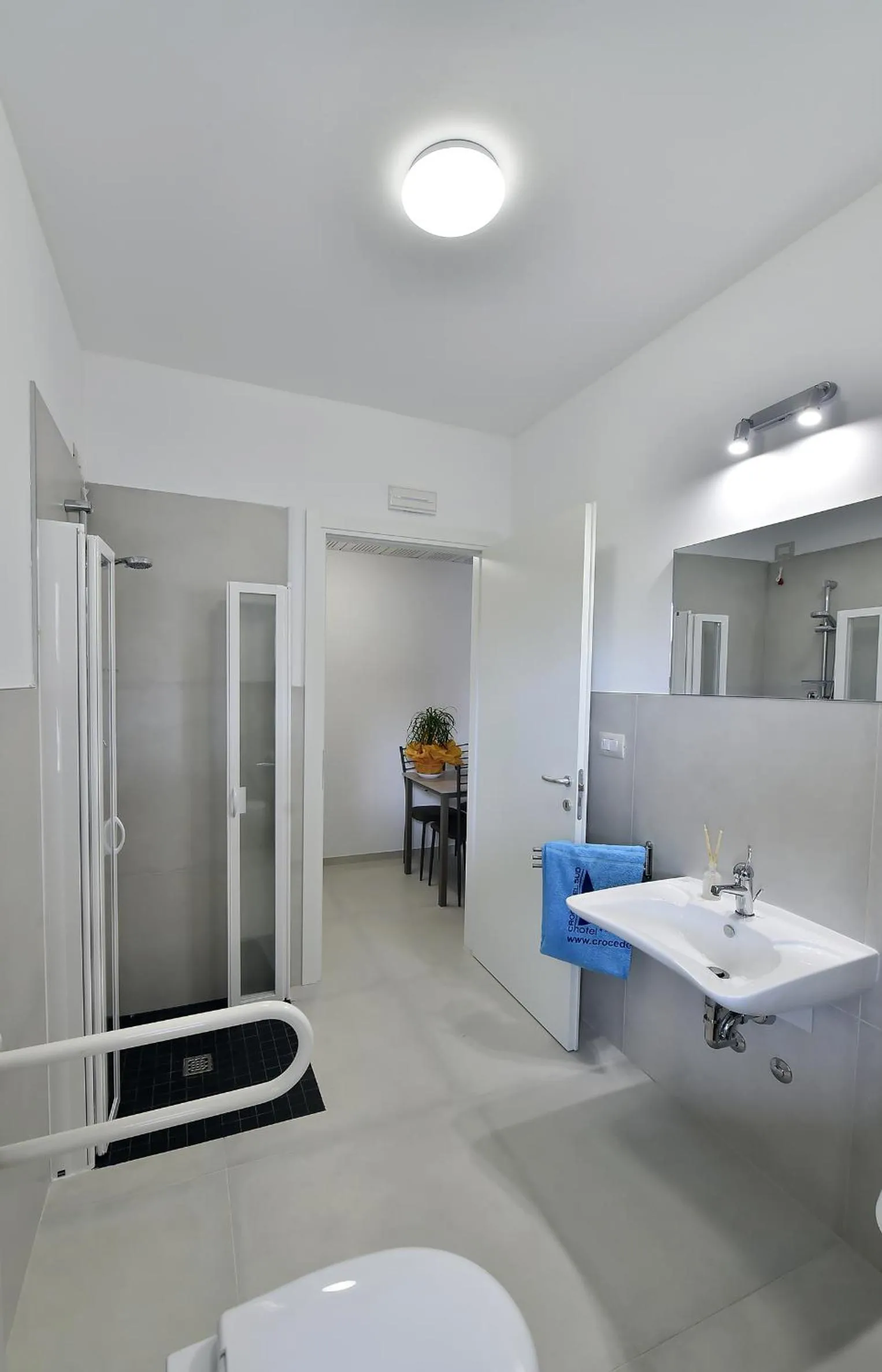 Toilet in Hotel Croce Del Sud