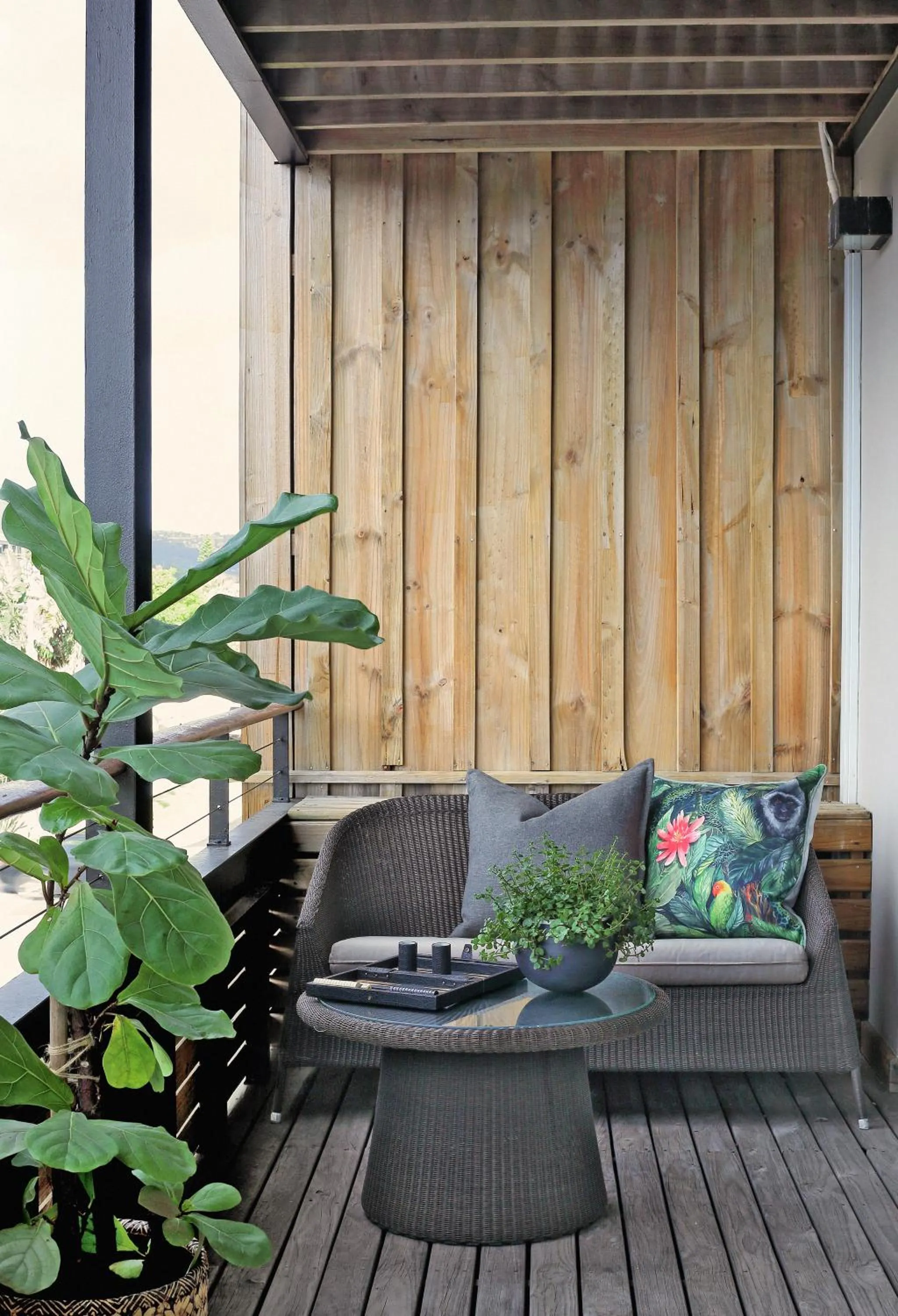 Patio in Asilia Suites Knysna Waterfront