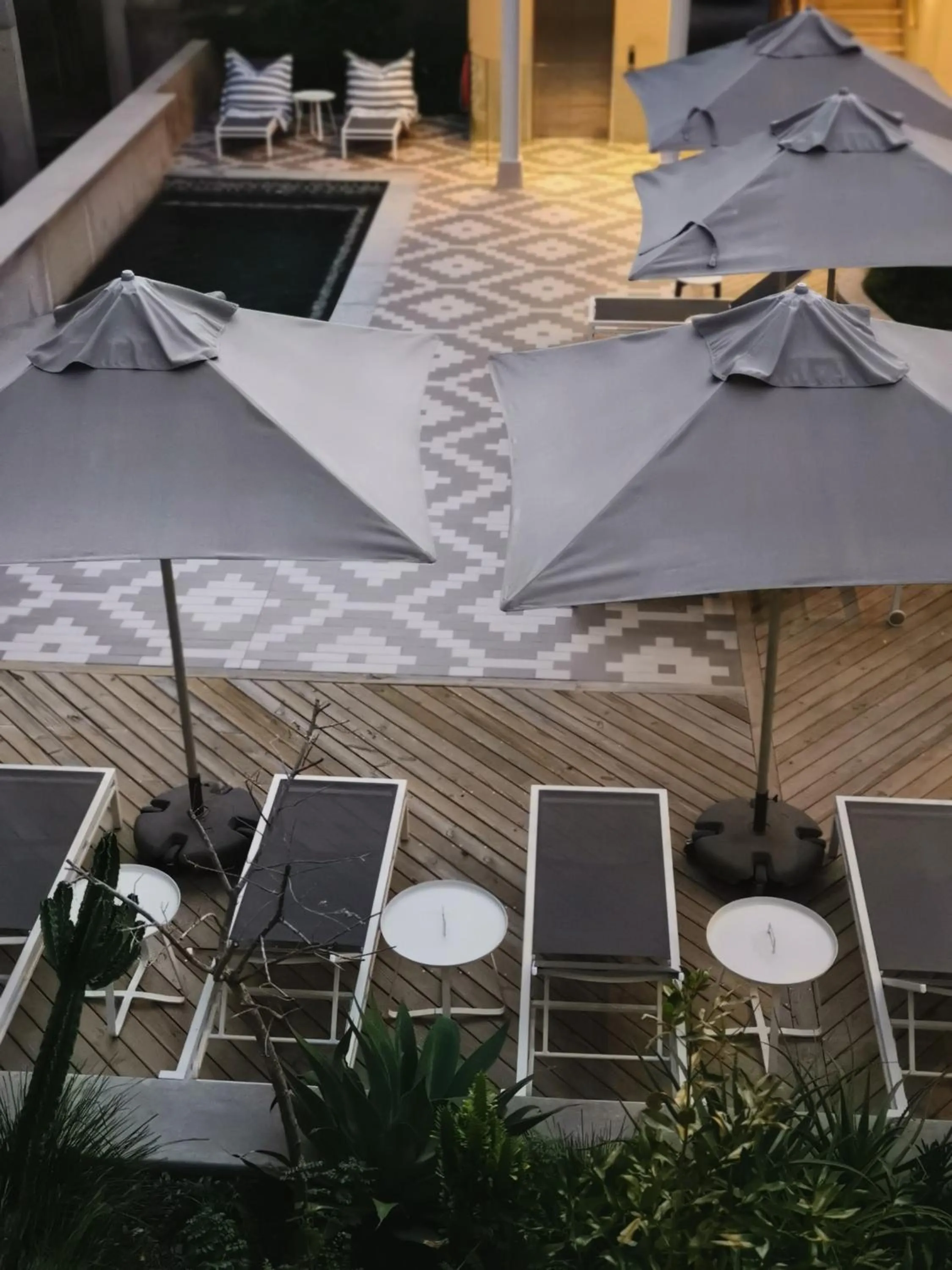 Patio in Asilia Suites Knysna Waterfront