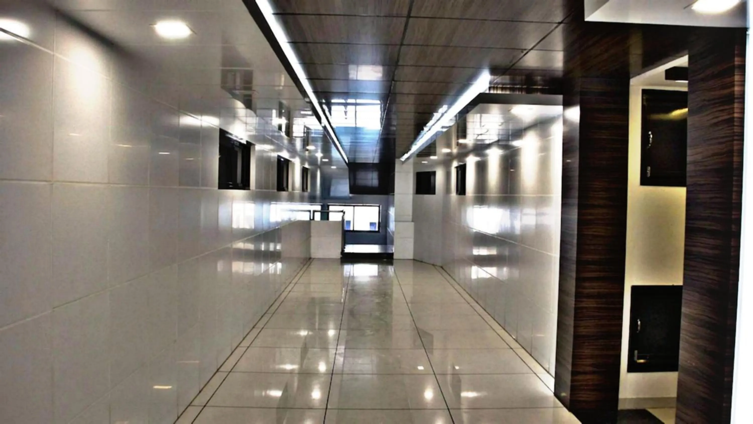 Lobby or reception in Hotel Amber Railway station