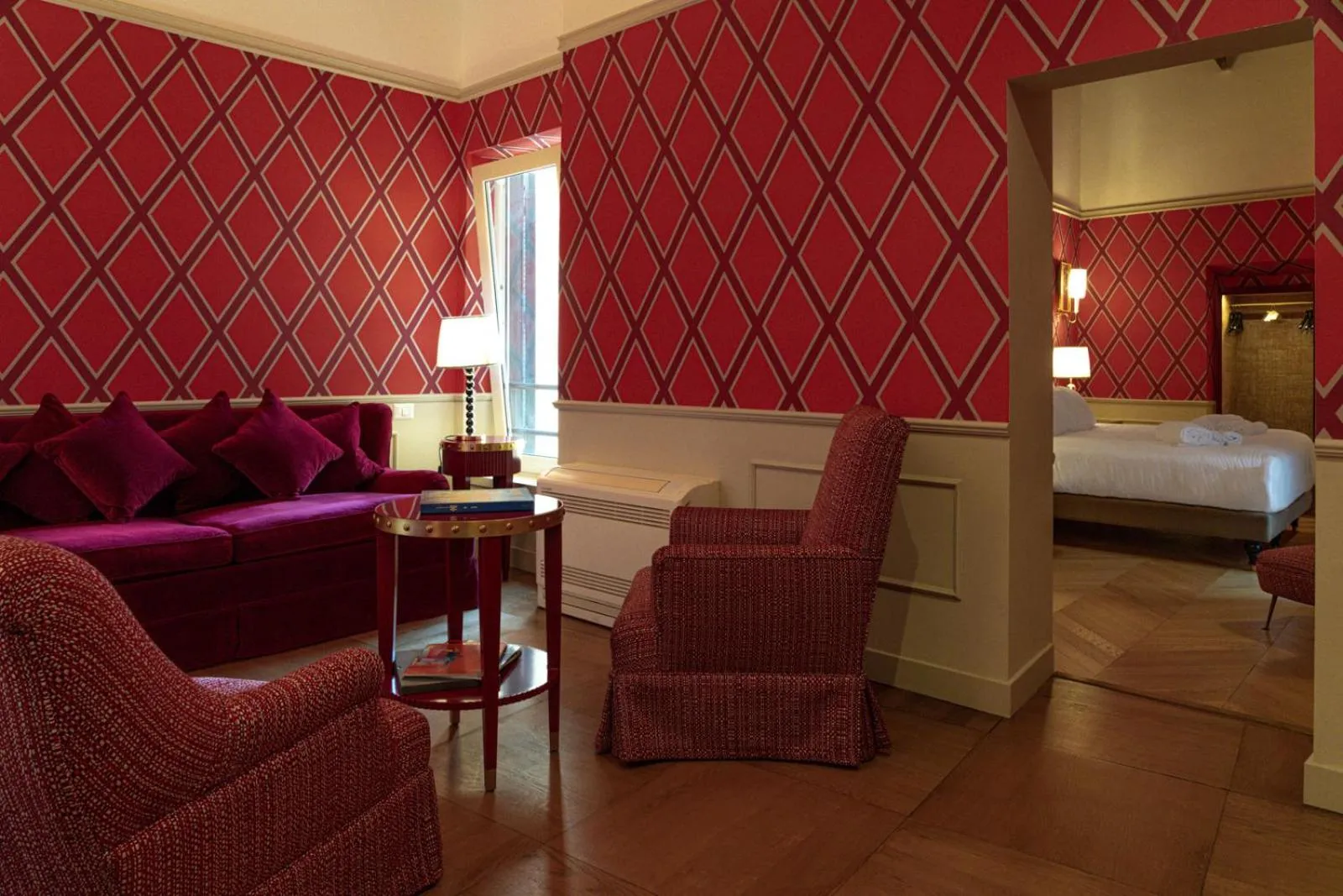 Living room, Bed in Il Campo Marzio