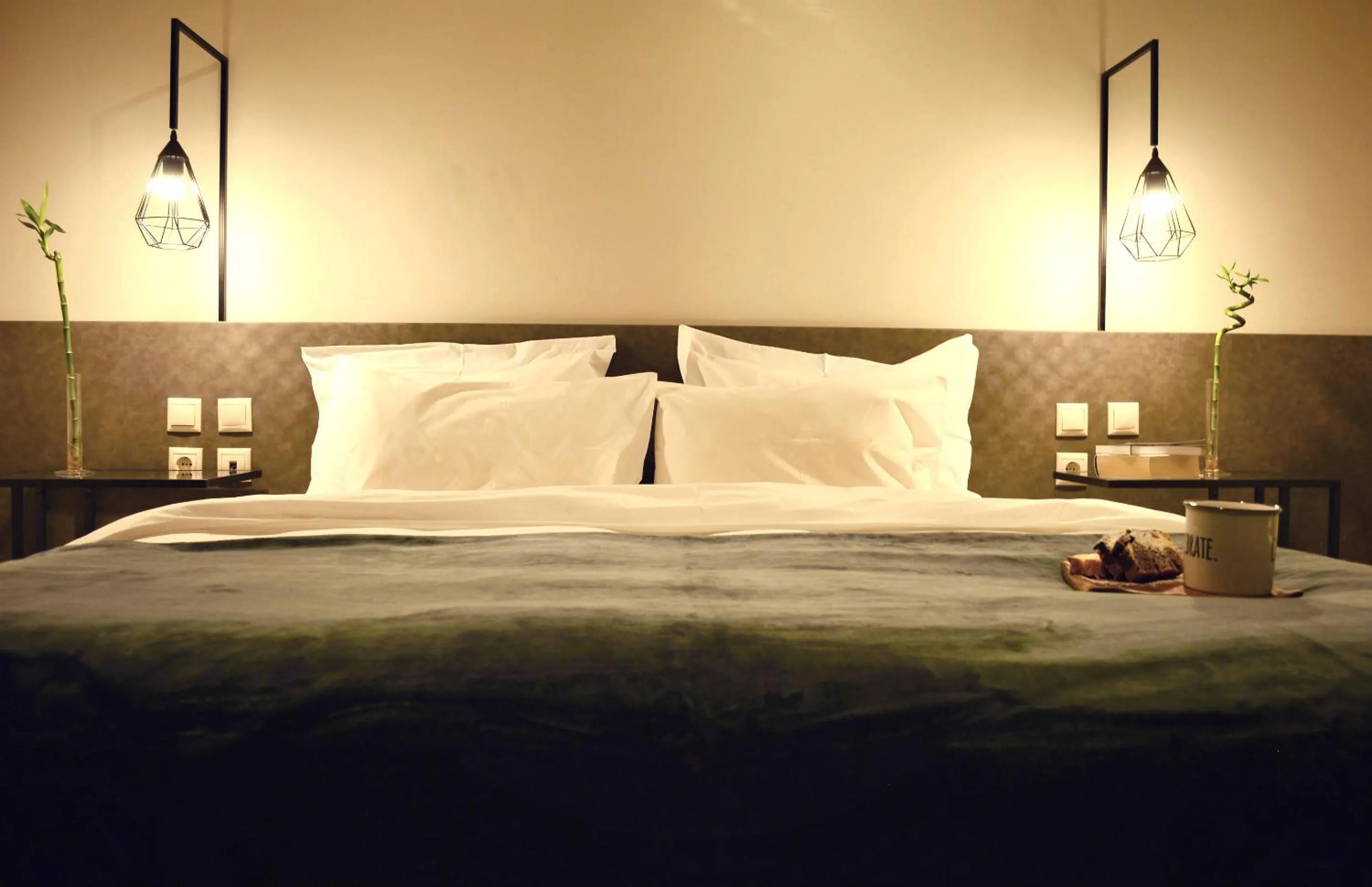 Decorative detail, Bed in Alexakis Hotel & Spa