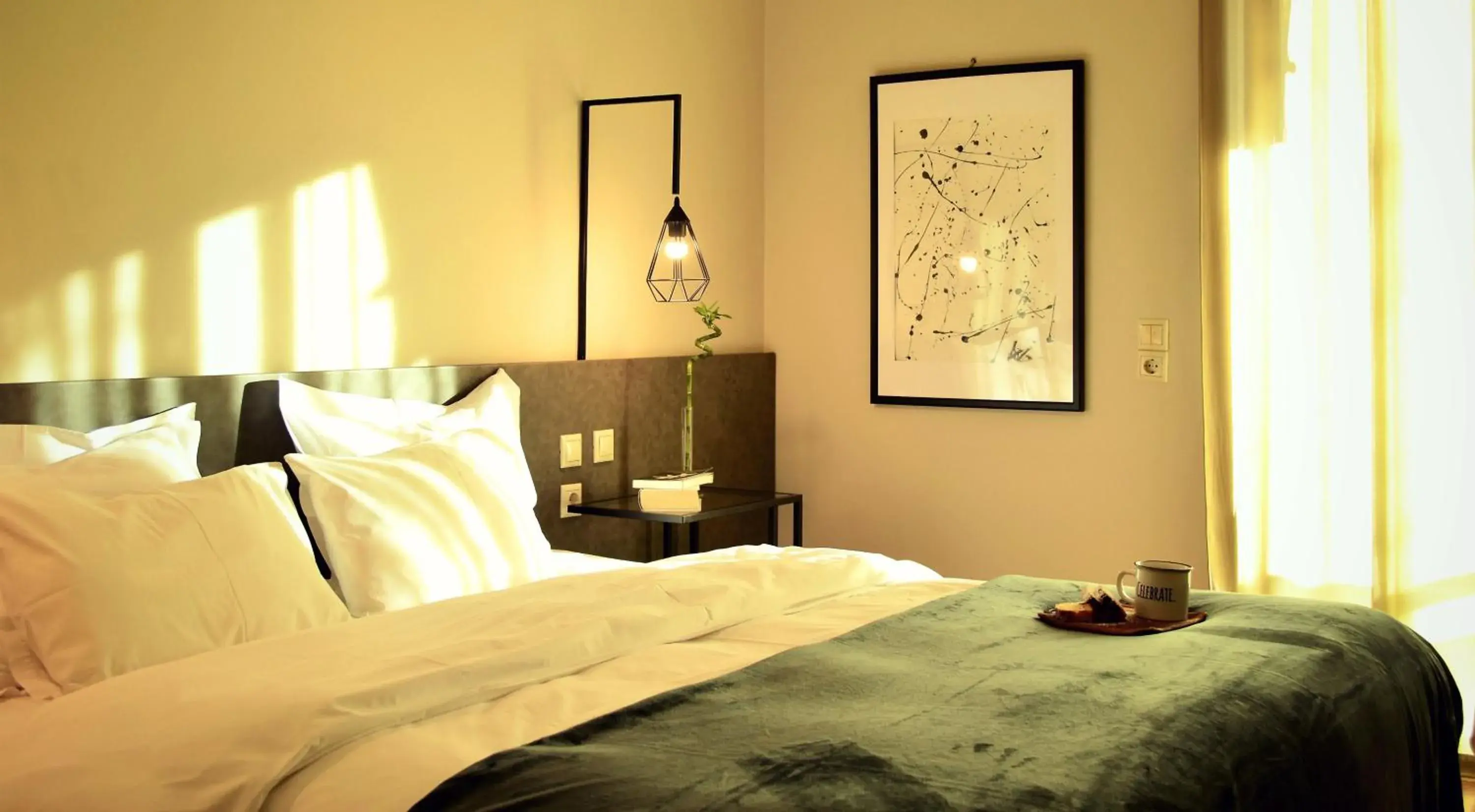 Decorative detail, Bed in Alexakis Hotel & Spa Decorative detail, Bed in Alexakis Hotel & Spa