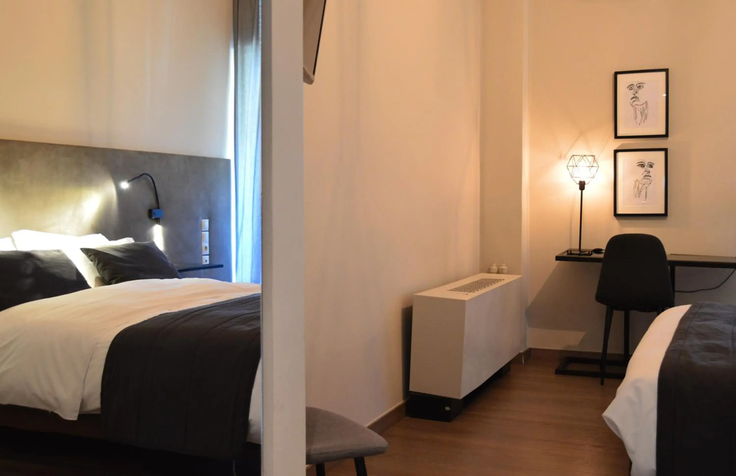 Bed in Alexakis Hotel & Spa Bed in Alexakis Hotel & Spa