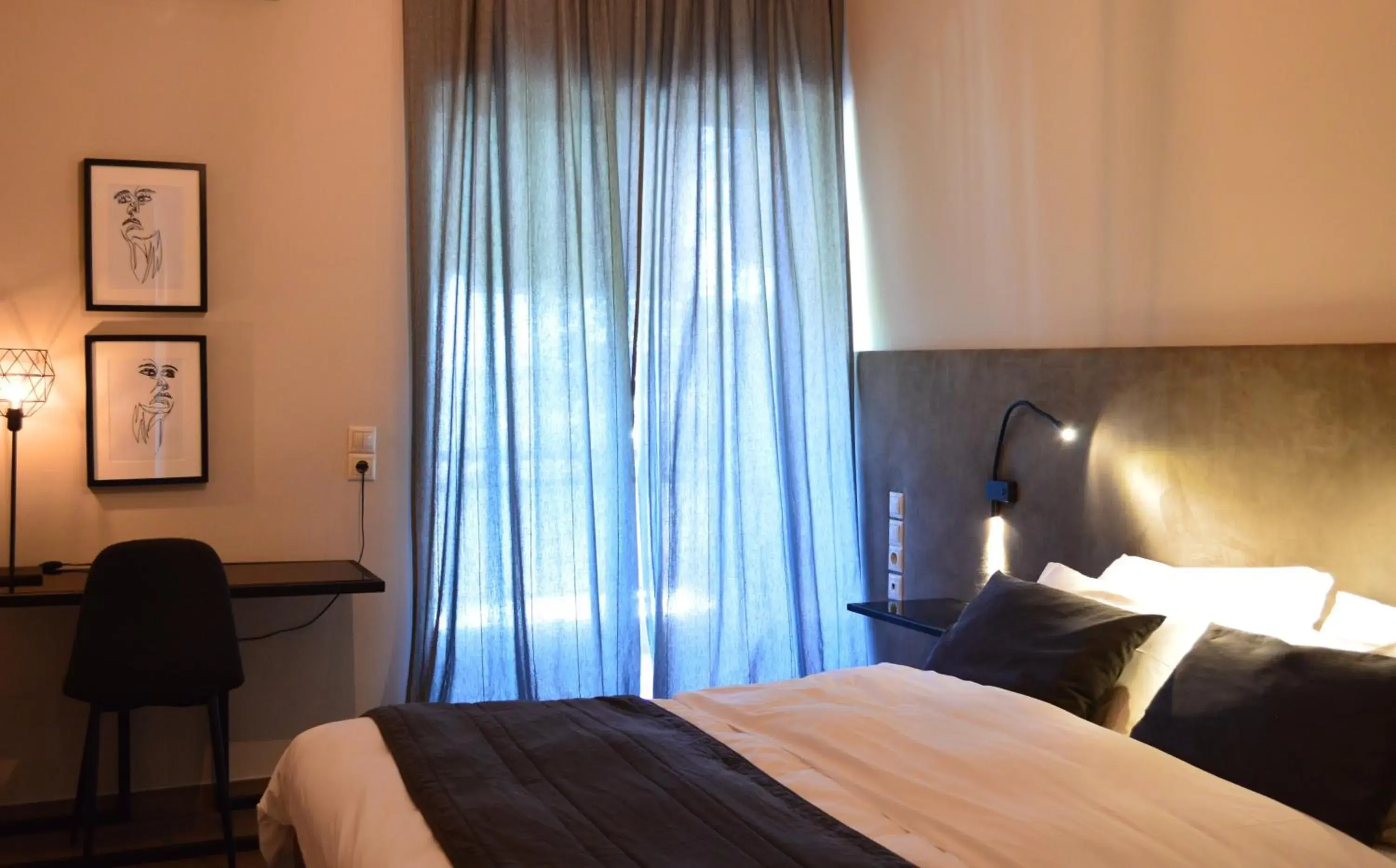 Bed in Alexakis Hotel & Spa Bed in Alexakis Hotel & Spa