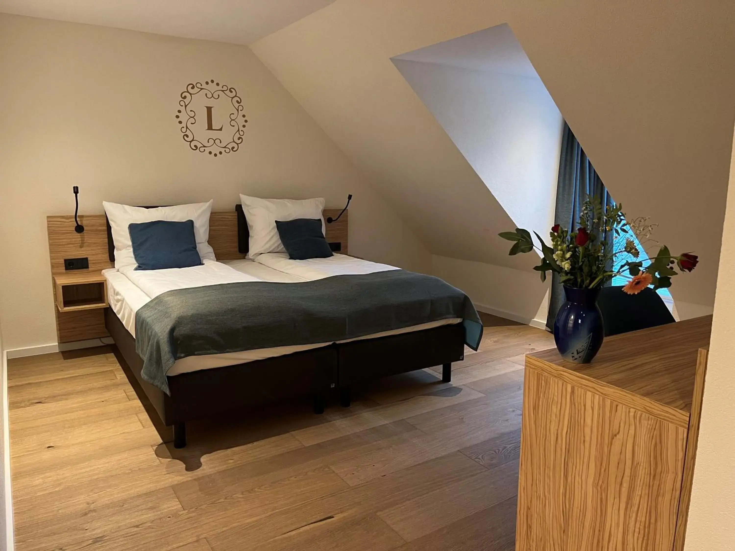 Photo of the whole room, Bed in Landgasthof zur Burg Grenzau Photo of the whole room, Bed in Landgasthof zur Burg Grenzau