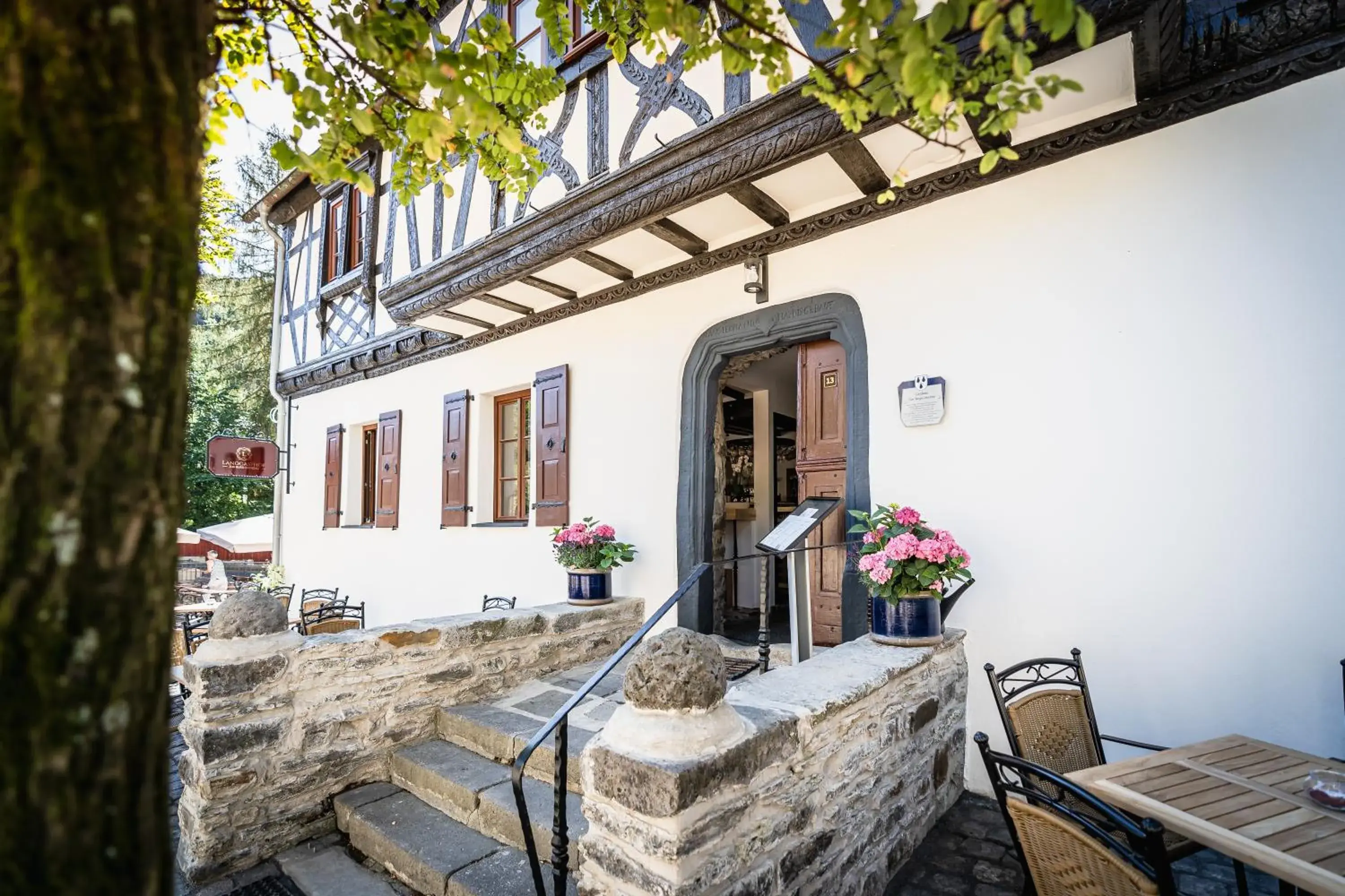 Property building in Landgasthof zur Burg Grenzau Property building in Landgasthof zur Burg Grenzau