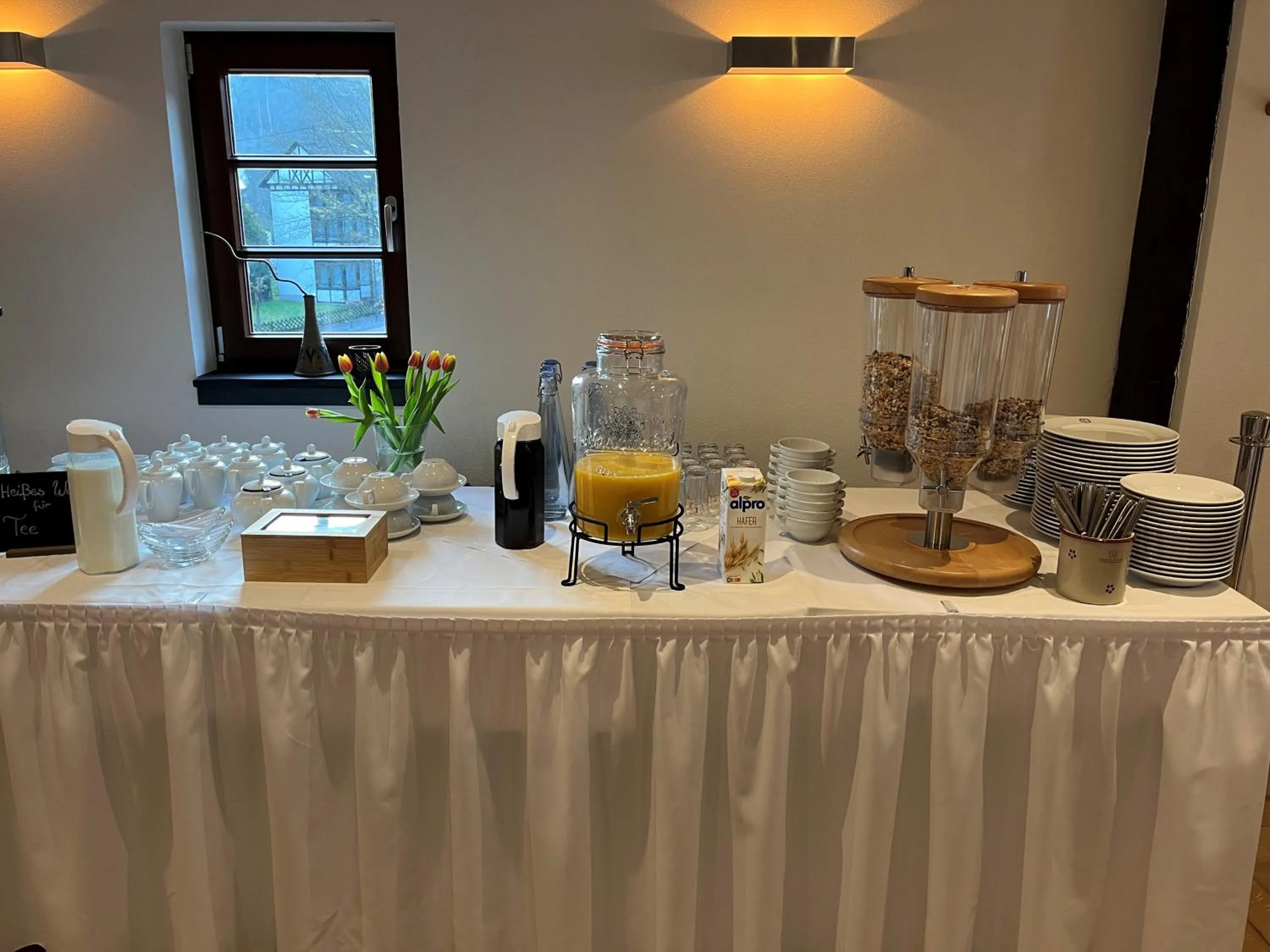 Breakfast in Landgasthof zur Burg Grenzau