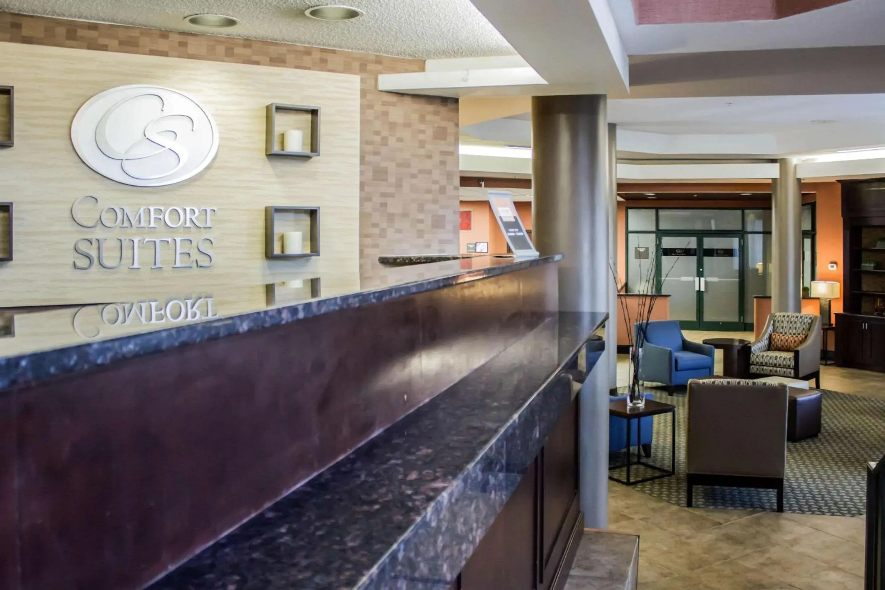 Lobby or reception, Lobby/Reception in Comfort Suites Raleigh Durham Airport/Rtp