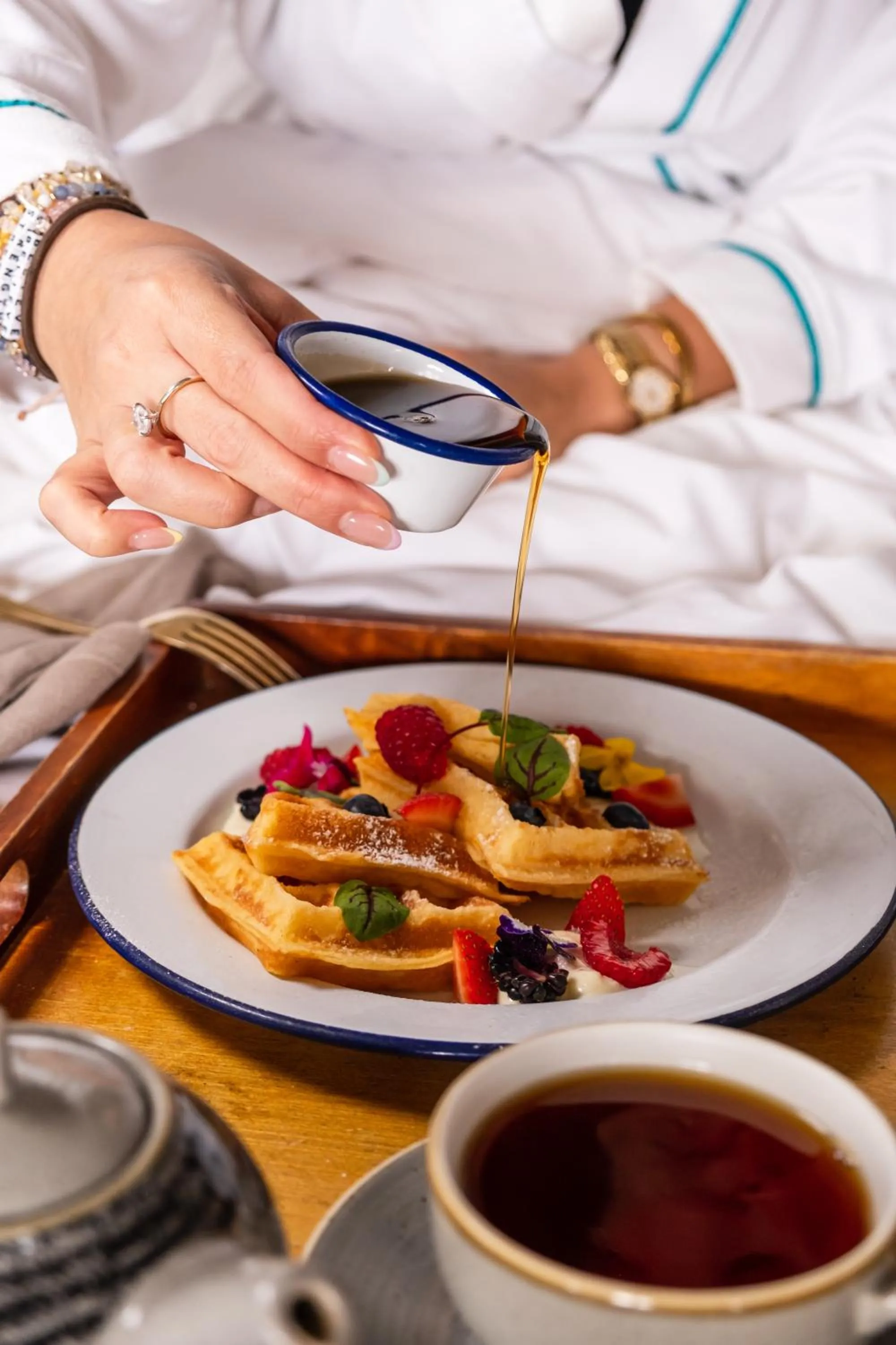 Breakfast in Treehouse Hotel London