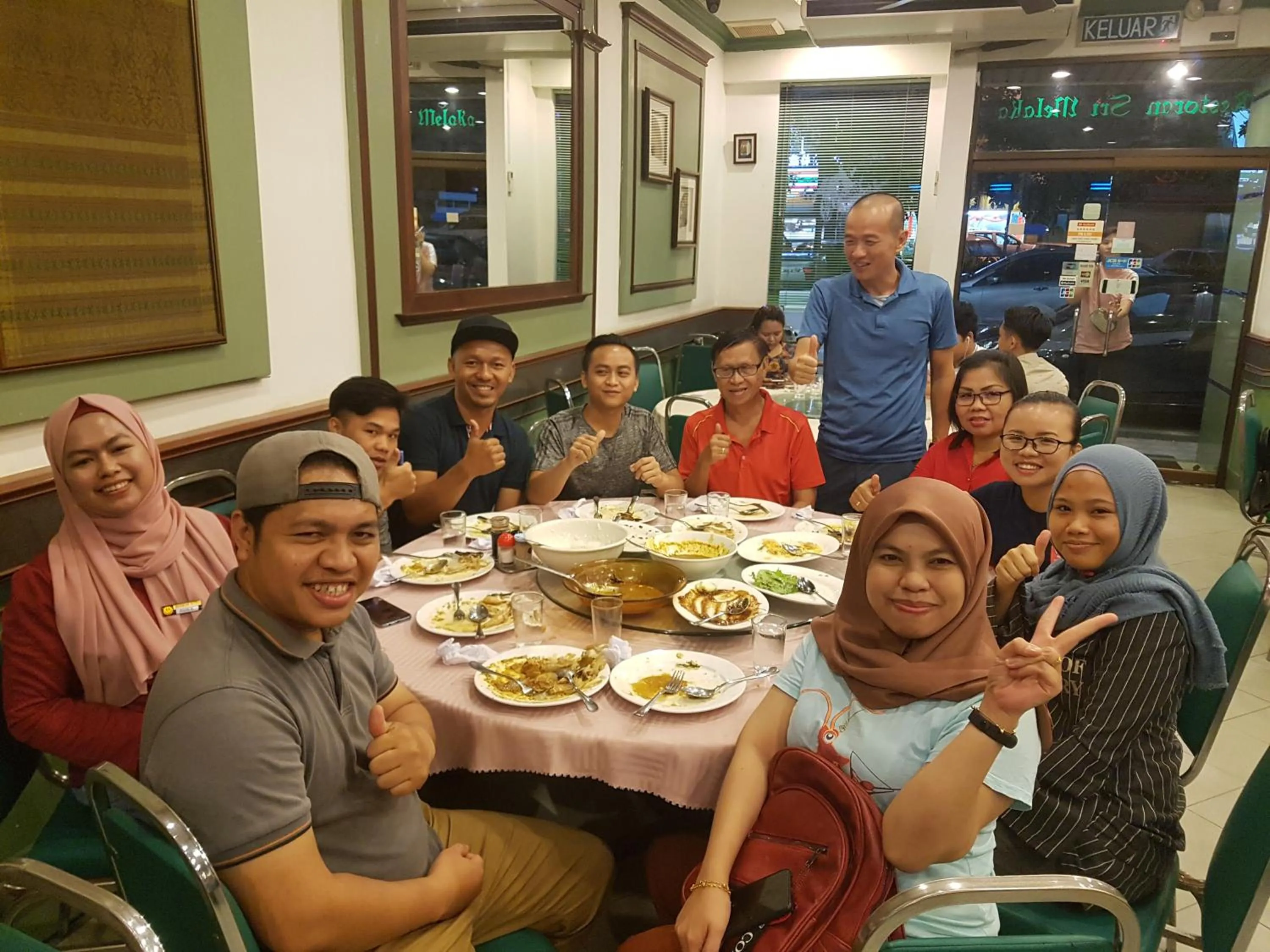 Staff in Lazy Cat Home At Gaya Street