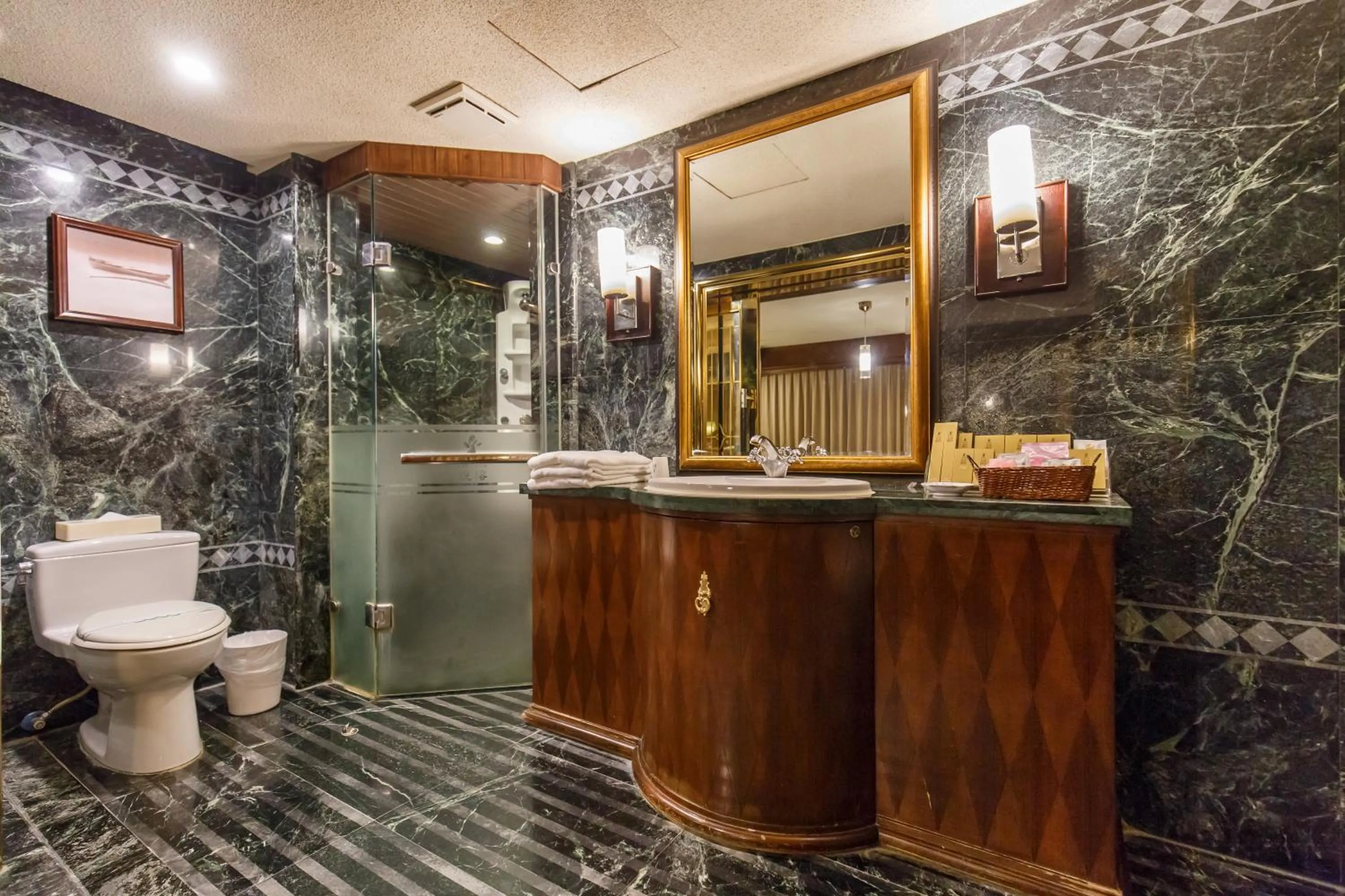 Shower in Love Tree Motel