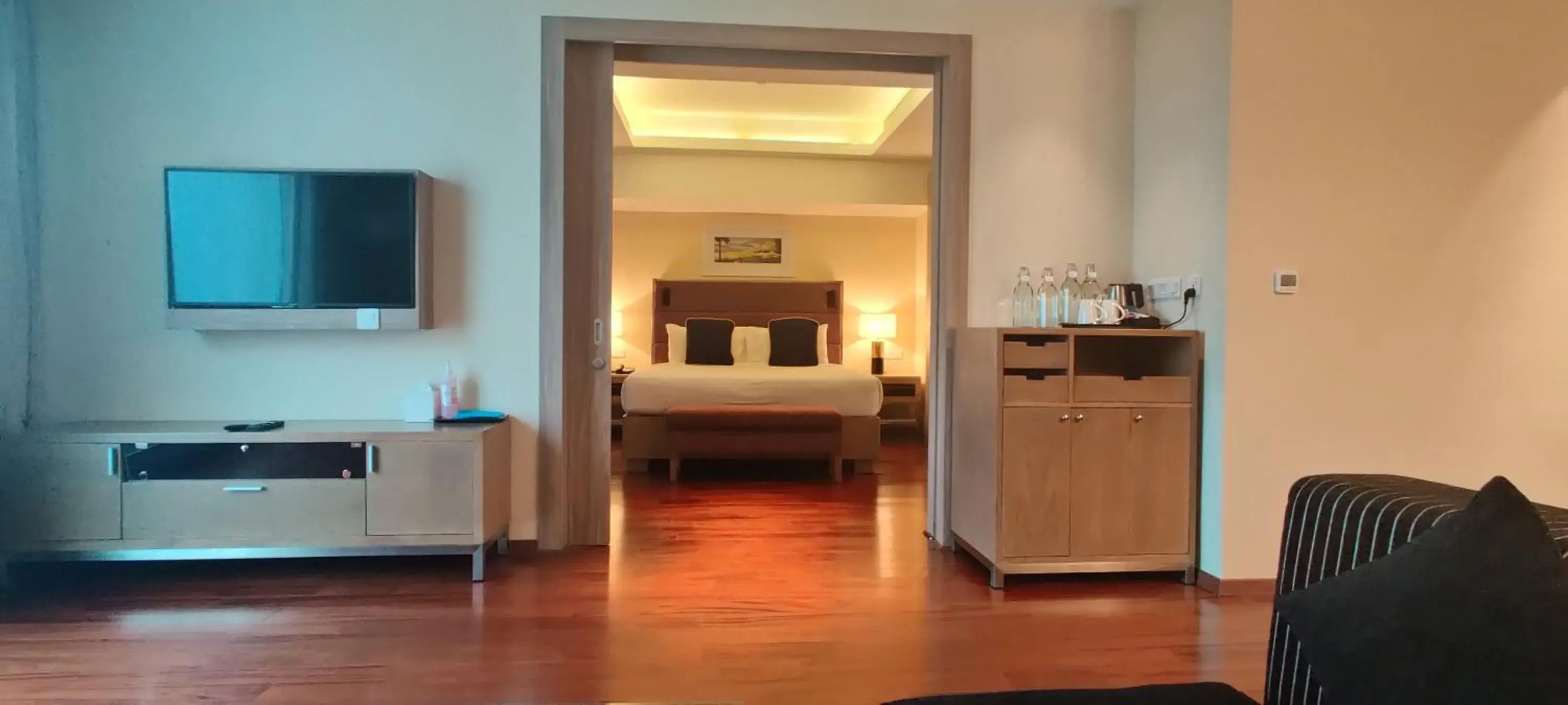 Living room, Bed in O by Tamara, Trivandrum Living room, Bed in O by Tamara, Trivandrum