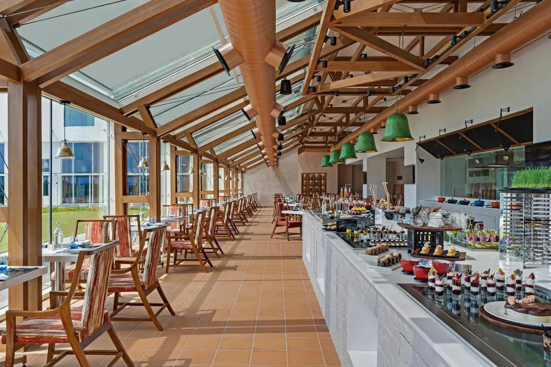 Buffet breakfast in O by Tamara, Trivandrum Buffet breakfast in O by Tamara, Trivandrum