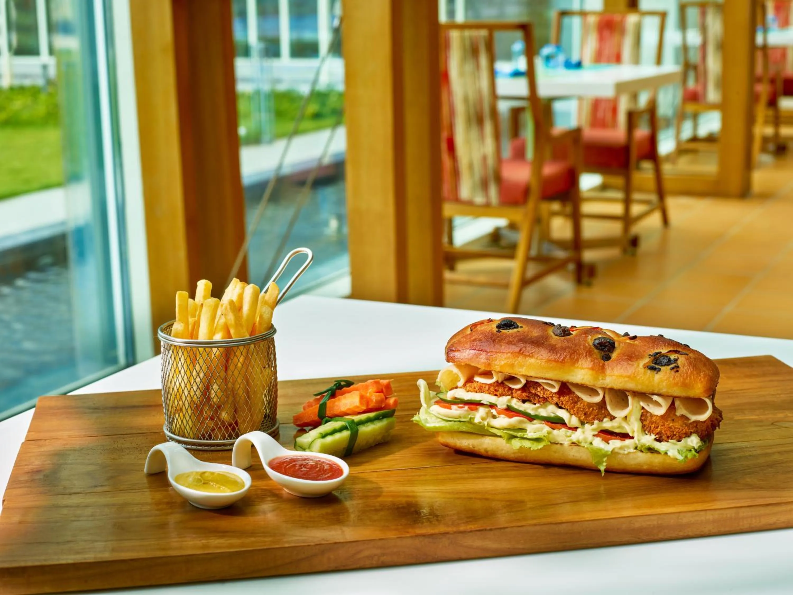 Food close-up in O by Tamara, Trivandrum