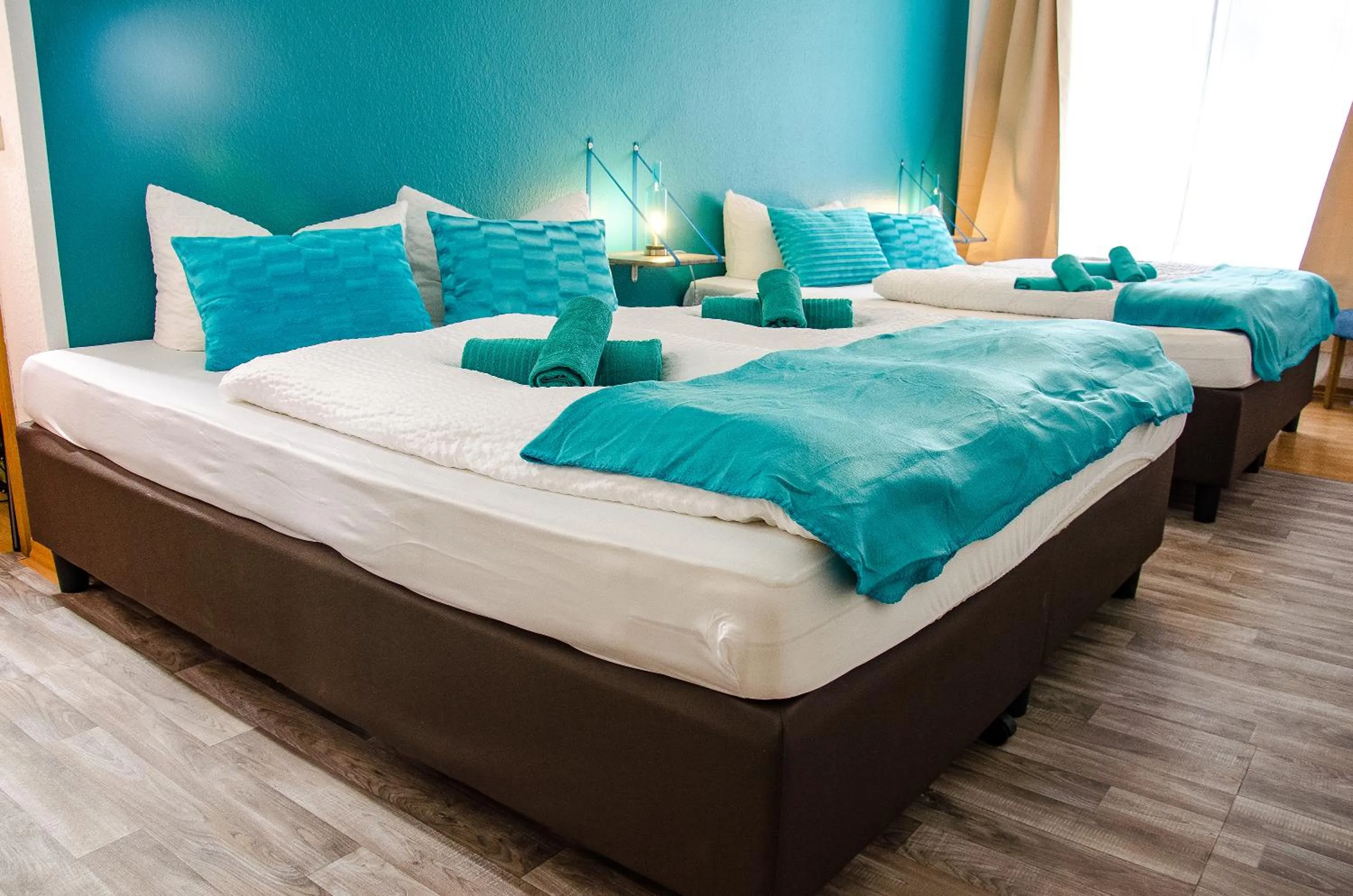 Bed in underSTAYtement am Schloss