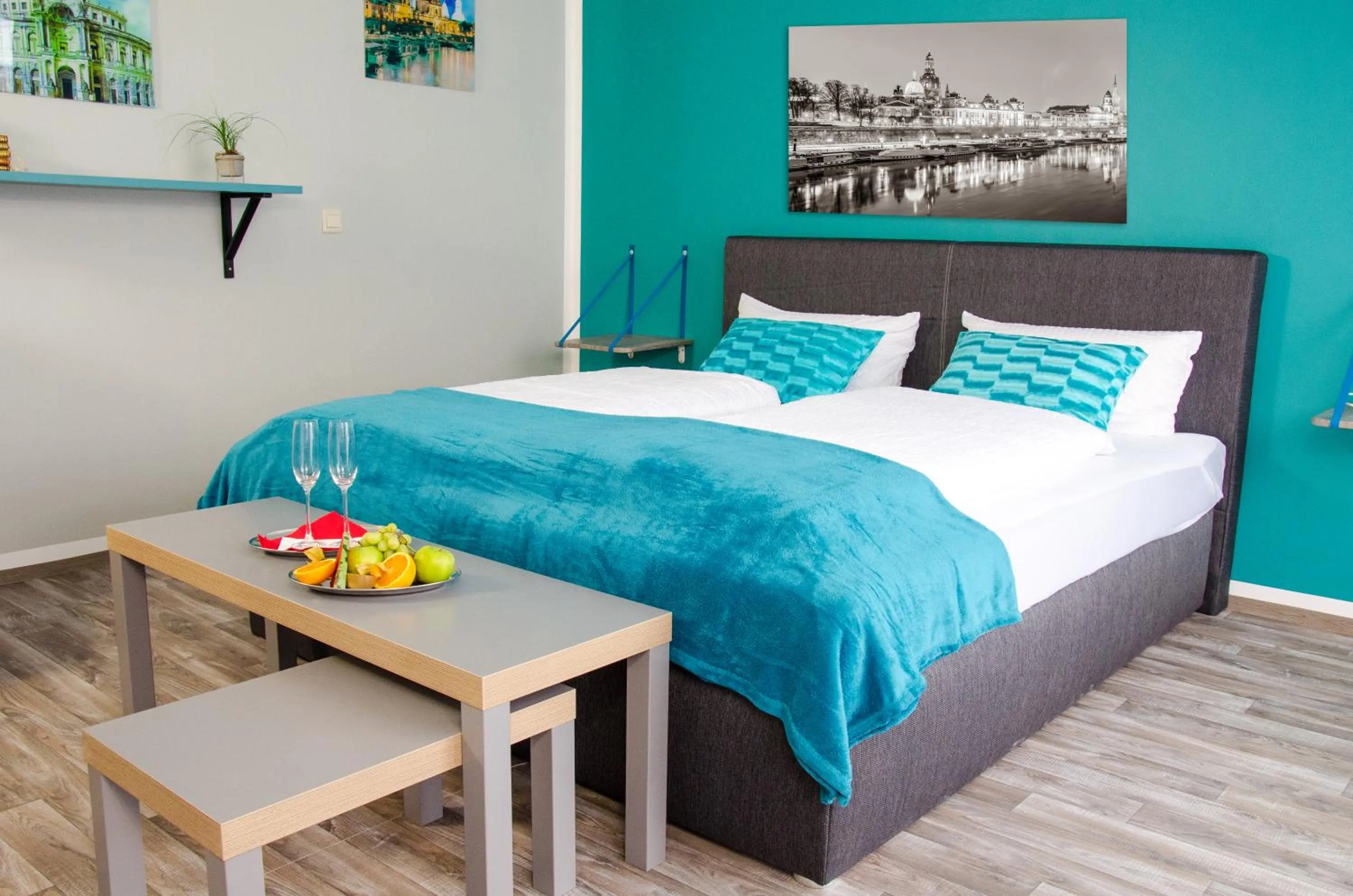 Bed in underSTAYtement am Schloss